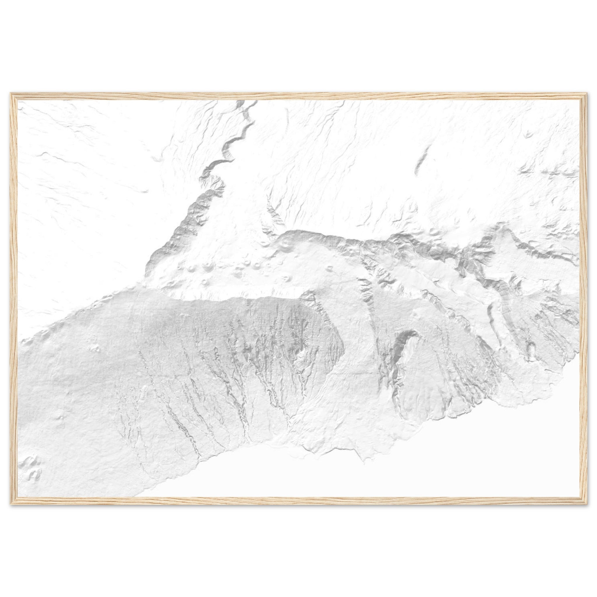 Haleakalā National Park Natural Earth Print - Ink And Atlas