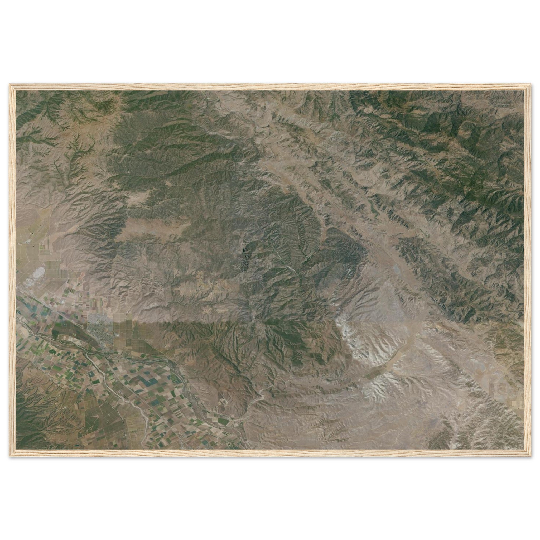 Pinnacles National Park Natural Earth Print - Ink And Atlas