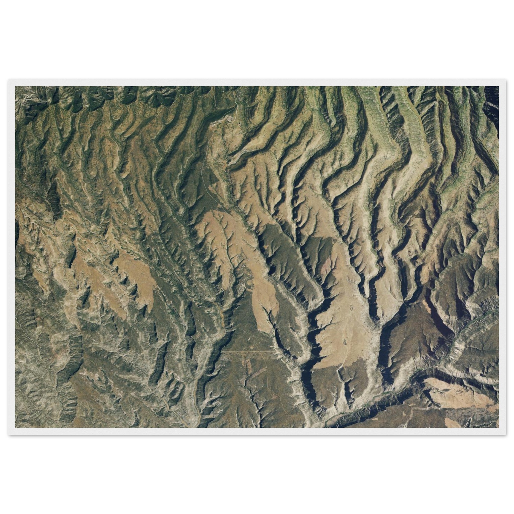 Mesa Verde National Park Natural Earth Print - Ink And Atlas