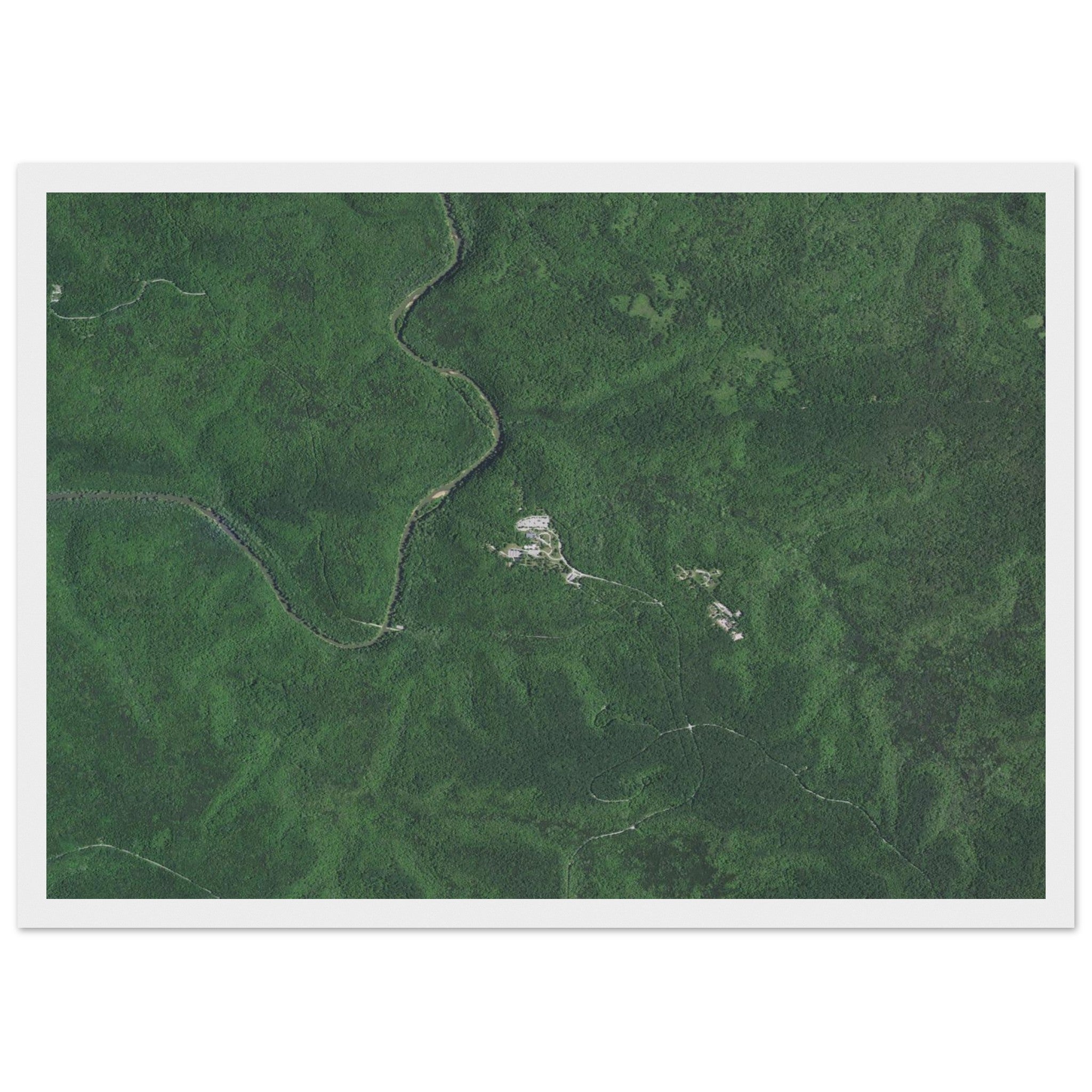 Mammoth Cave National Park Natural Earth Print - Ink And Atlas