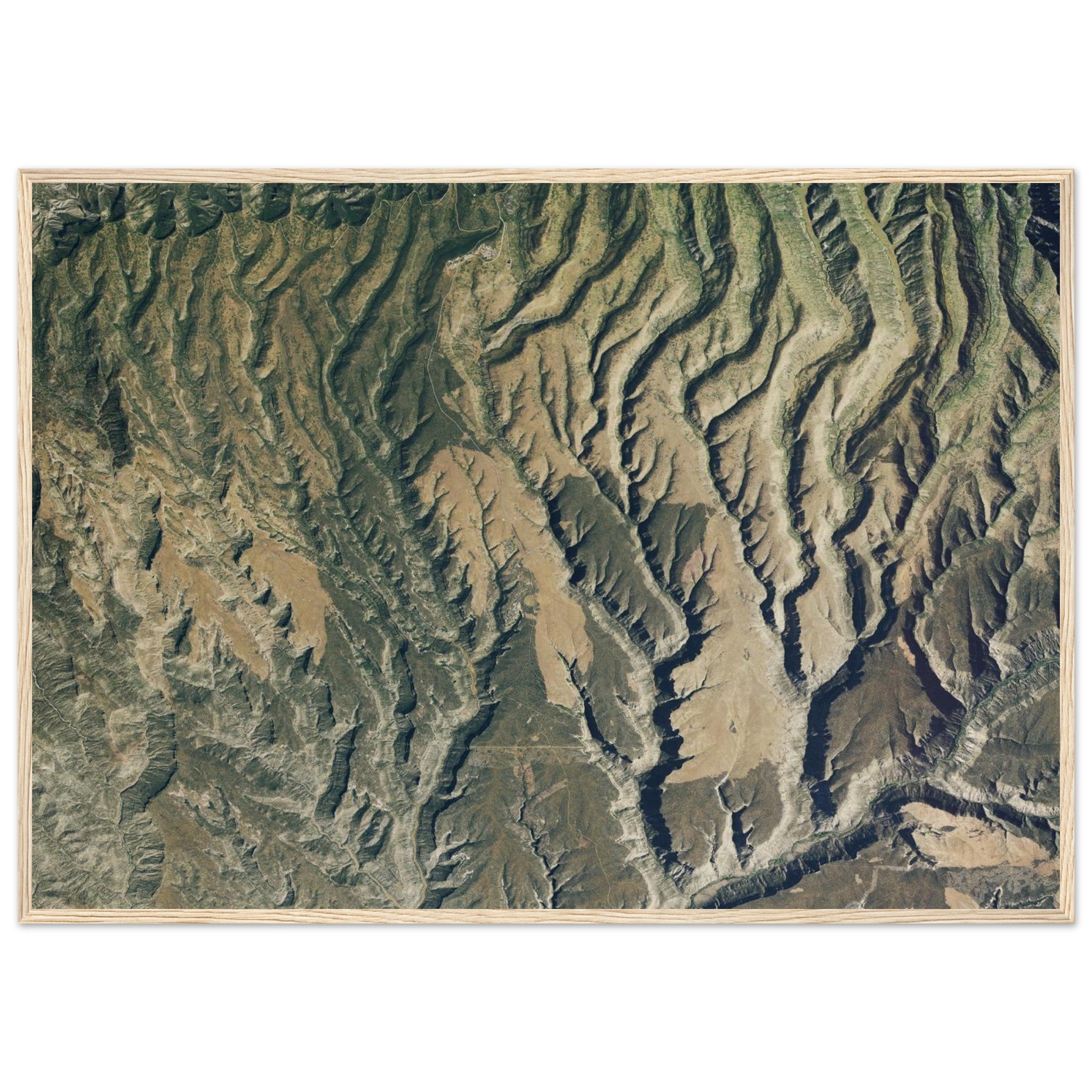 Mesa Verde National Park Natural Earth Print - Ink And Atlas