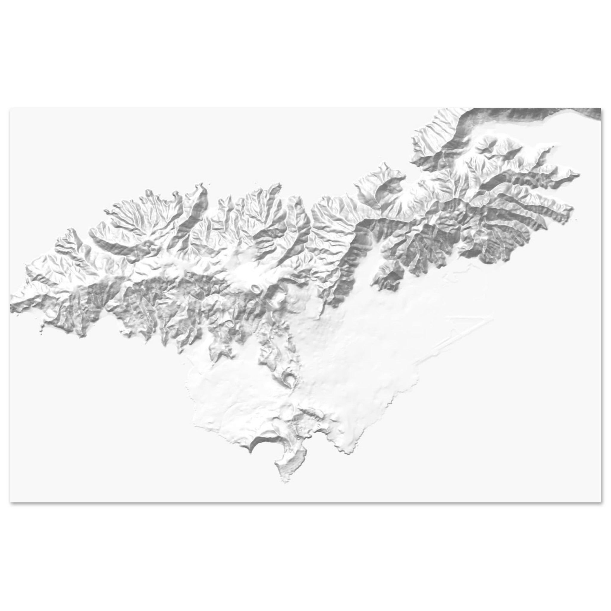 American Samoa National Park Natural Earth Print - Ink And Atlas