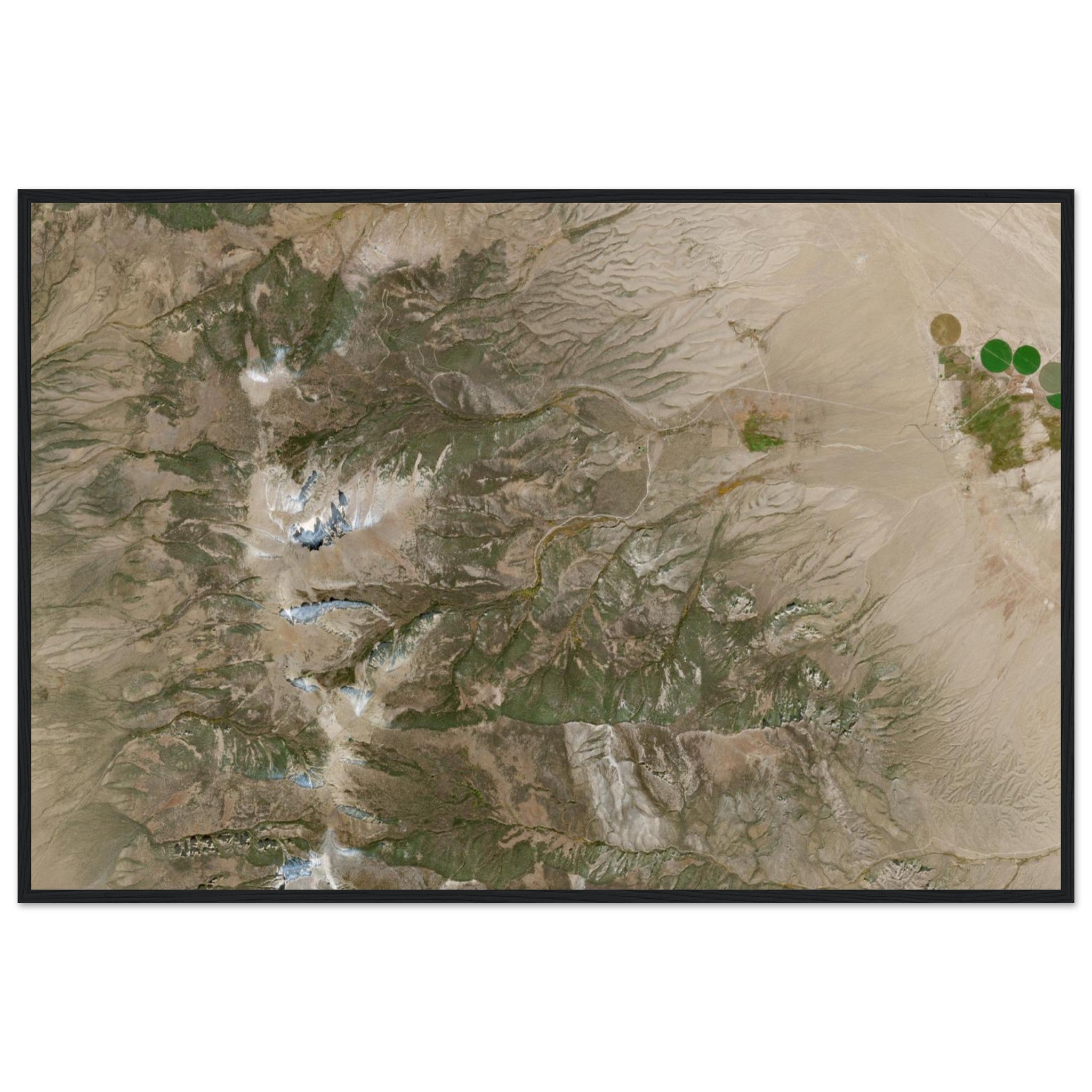 Great Basin National Park Natural Earth Print - Ink And Atlas