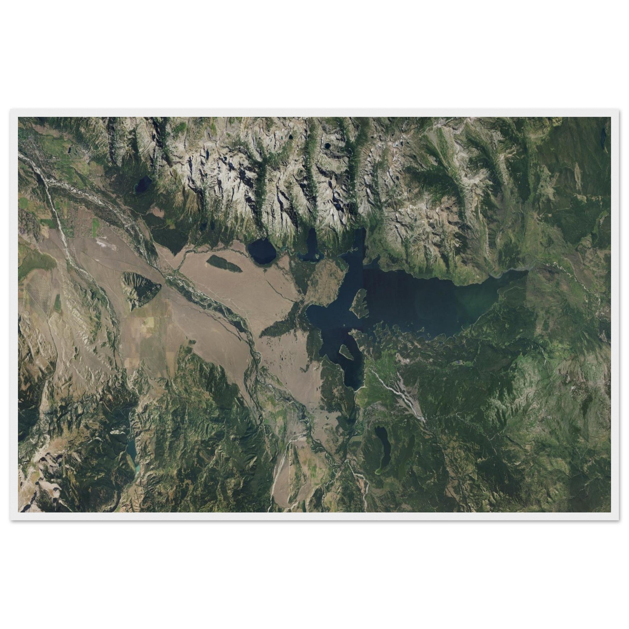 Grand Teton National Park Natural Earth Print - Ink And Atlas