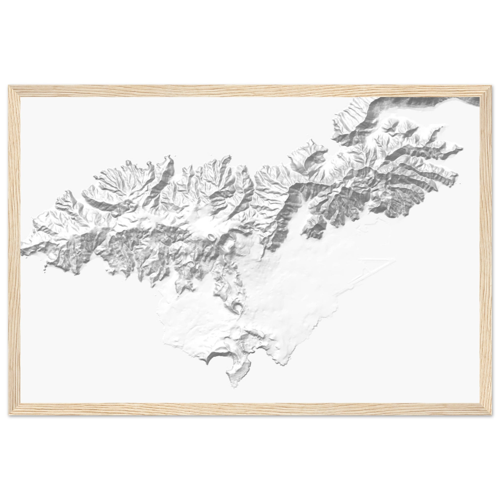 American Samoa National Park Natural Earth Print - Ink And Atlas