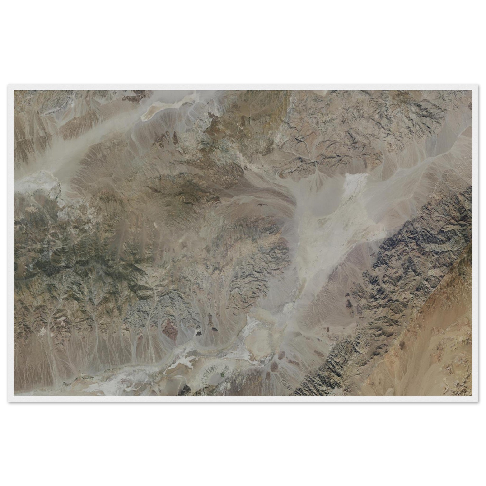 Death Valley National Park Natural Earth Print - Ink And Atlas