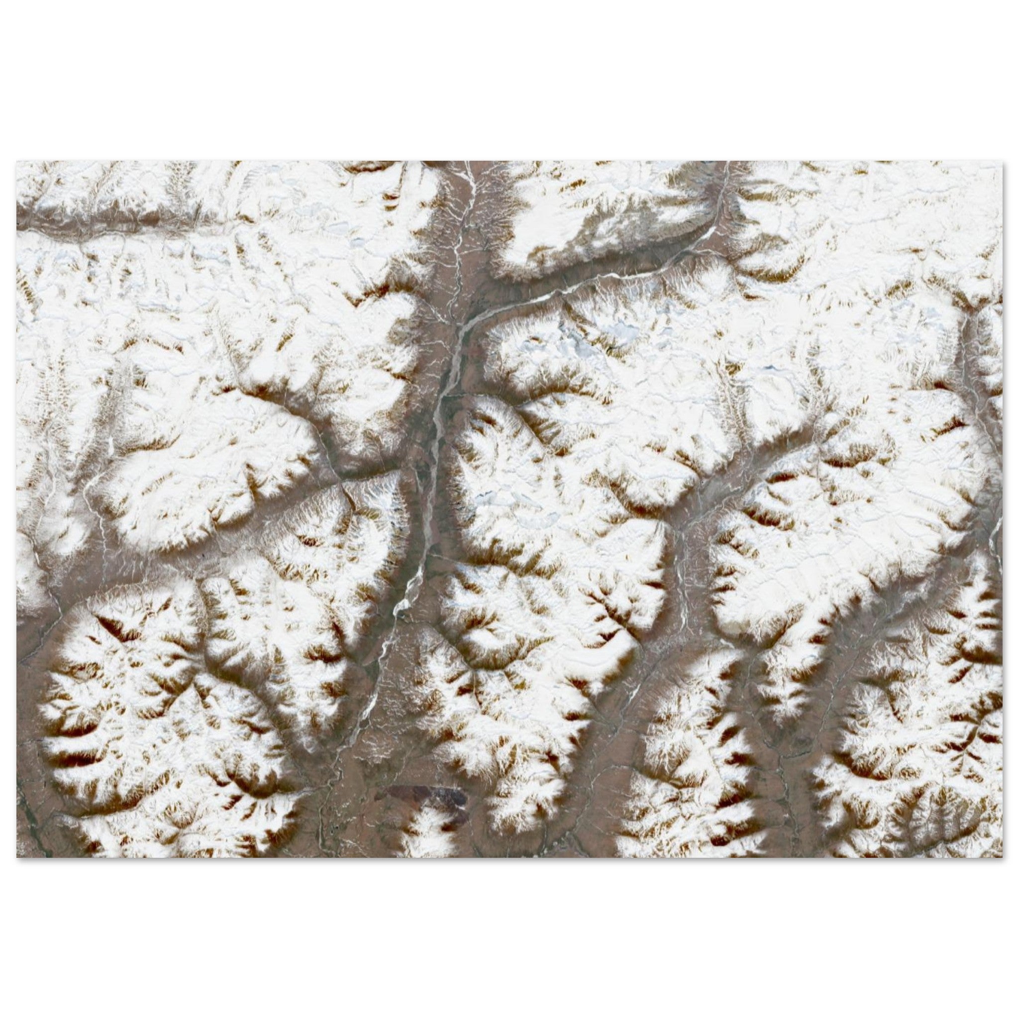 Gates of the Arctic National Park Natural Earth Print - Ink And Atlas