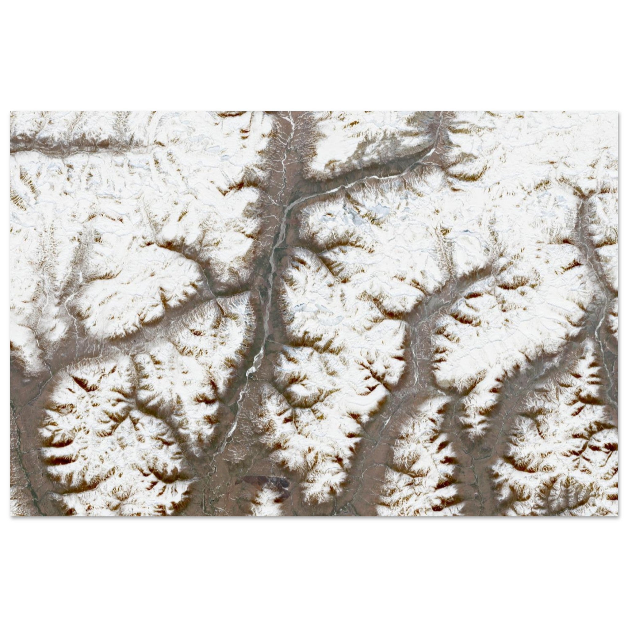 Gates of the Arctic National Park Natural Earth Print - Ink And Atlas