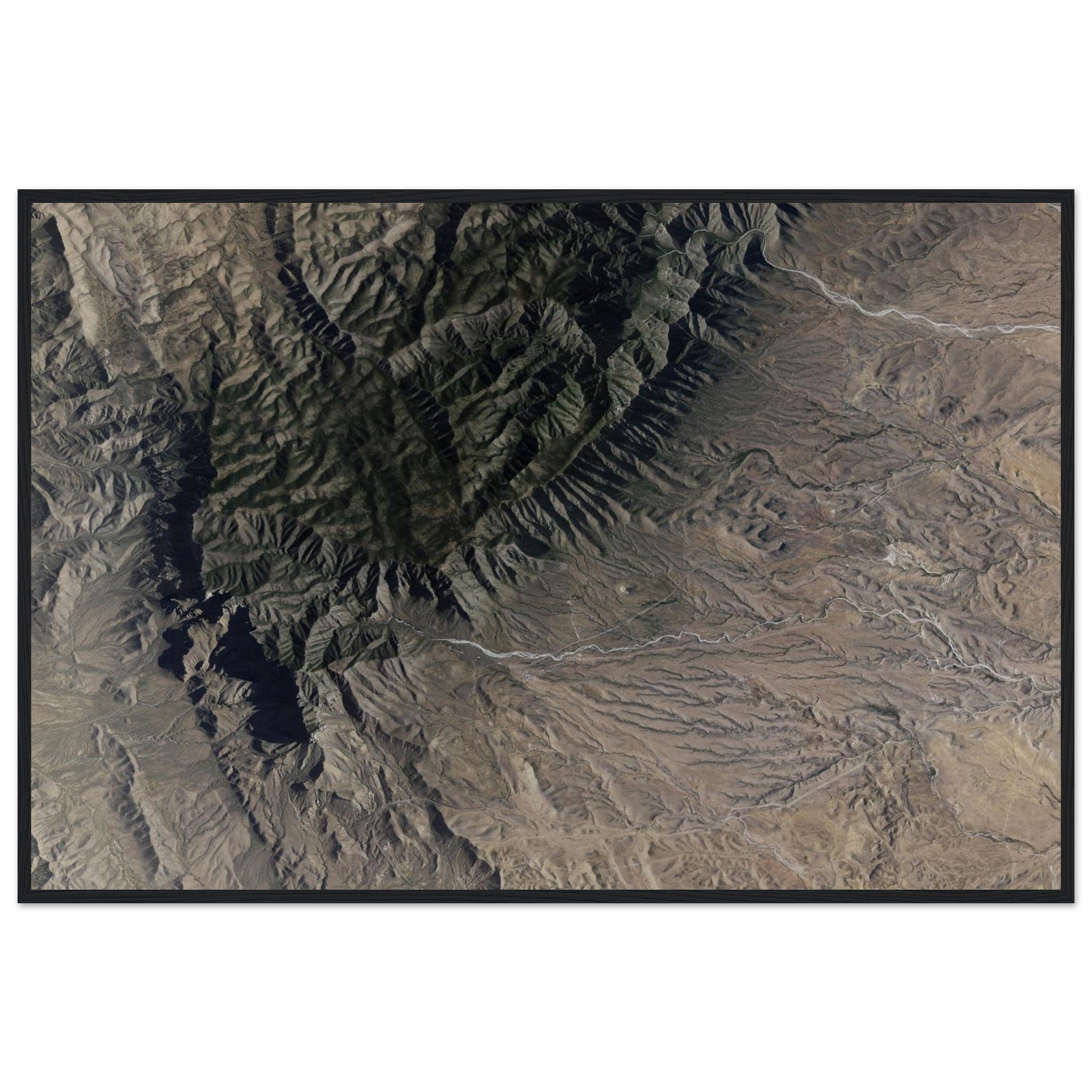 Guadalupe Mountains National Park Natural Earth Print - Ink And Atlas
