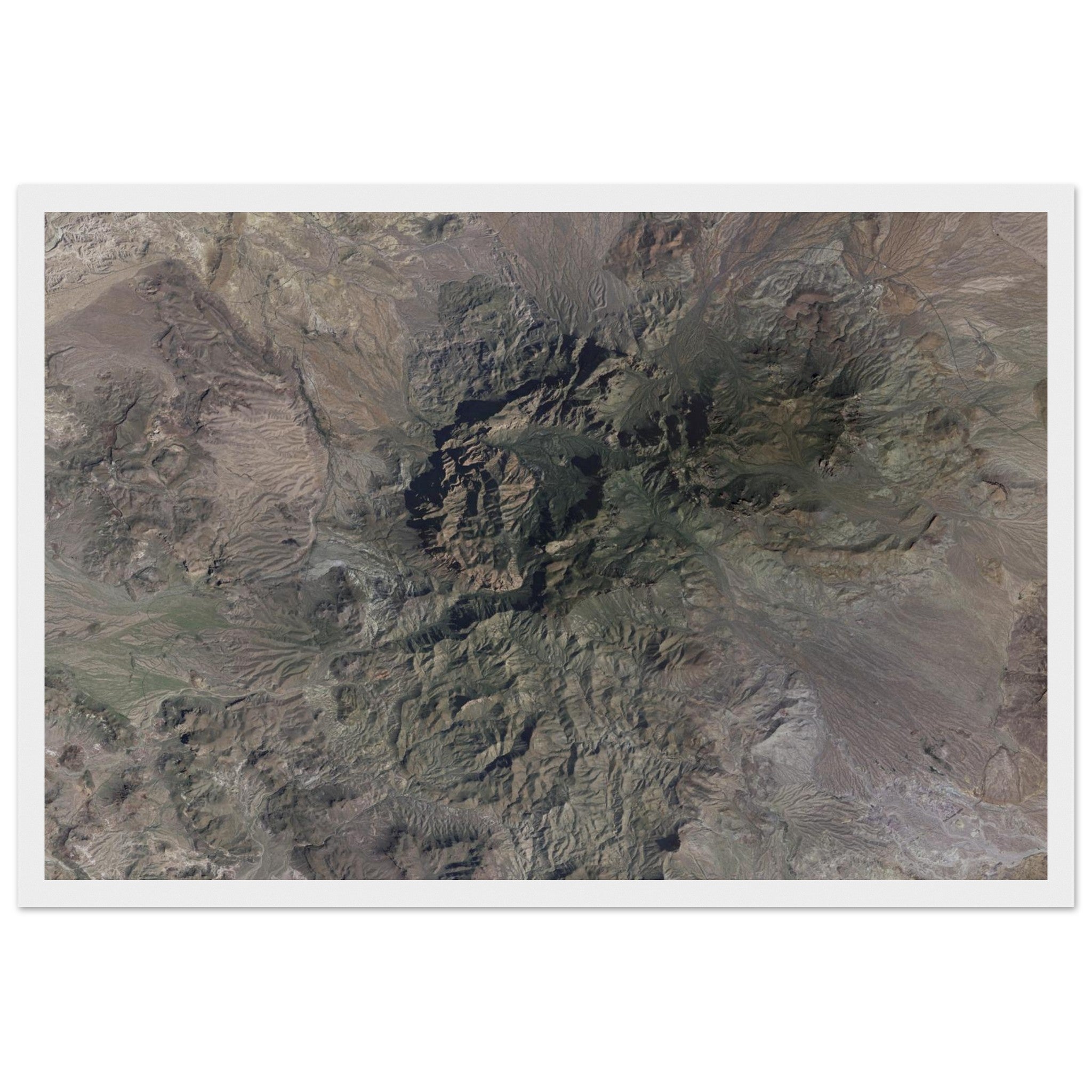 Big Bend National Park Natural Earth Print - Ink And Atlas