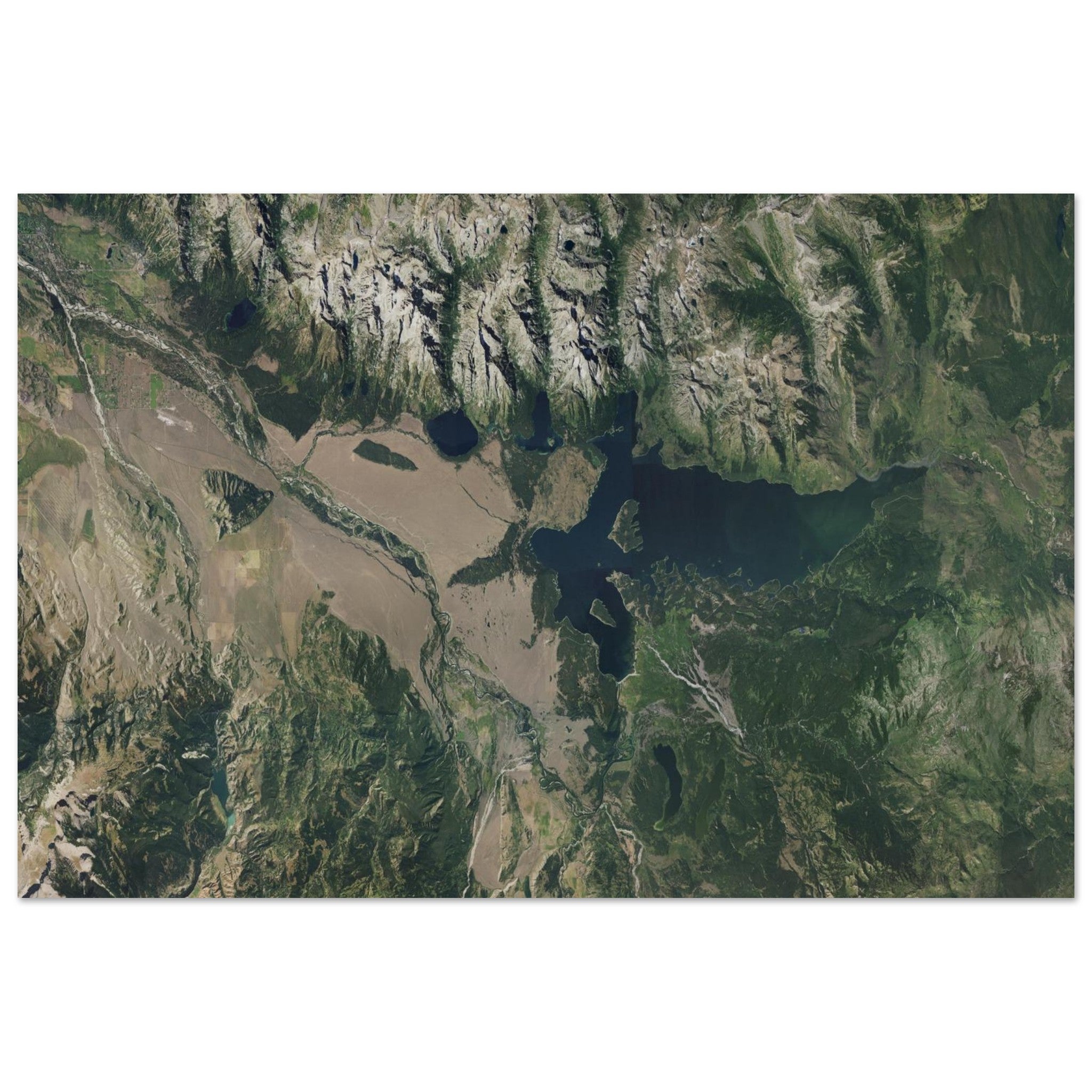 Grand Teton National Park Natural Earth Print - Ink And Atlas