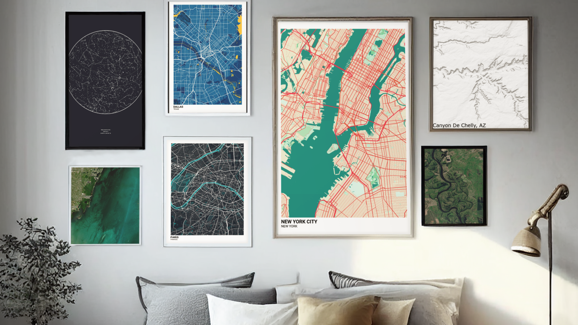 Personalized City Map prints