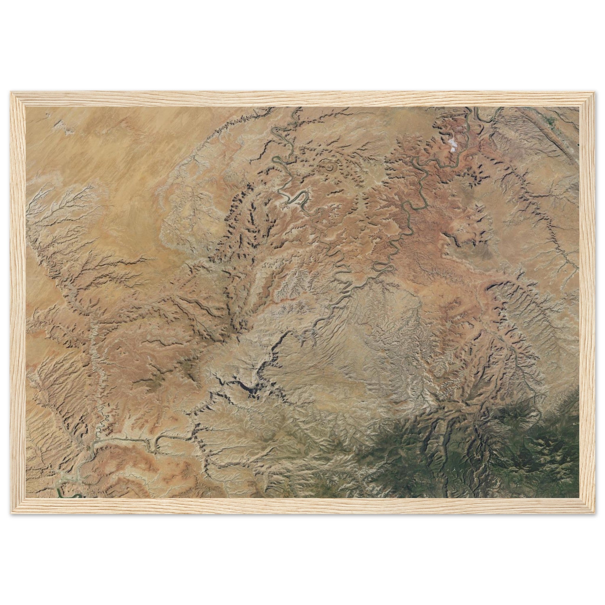 Canyonlands National Park Natural Earth Print - Ink And Atlas