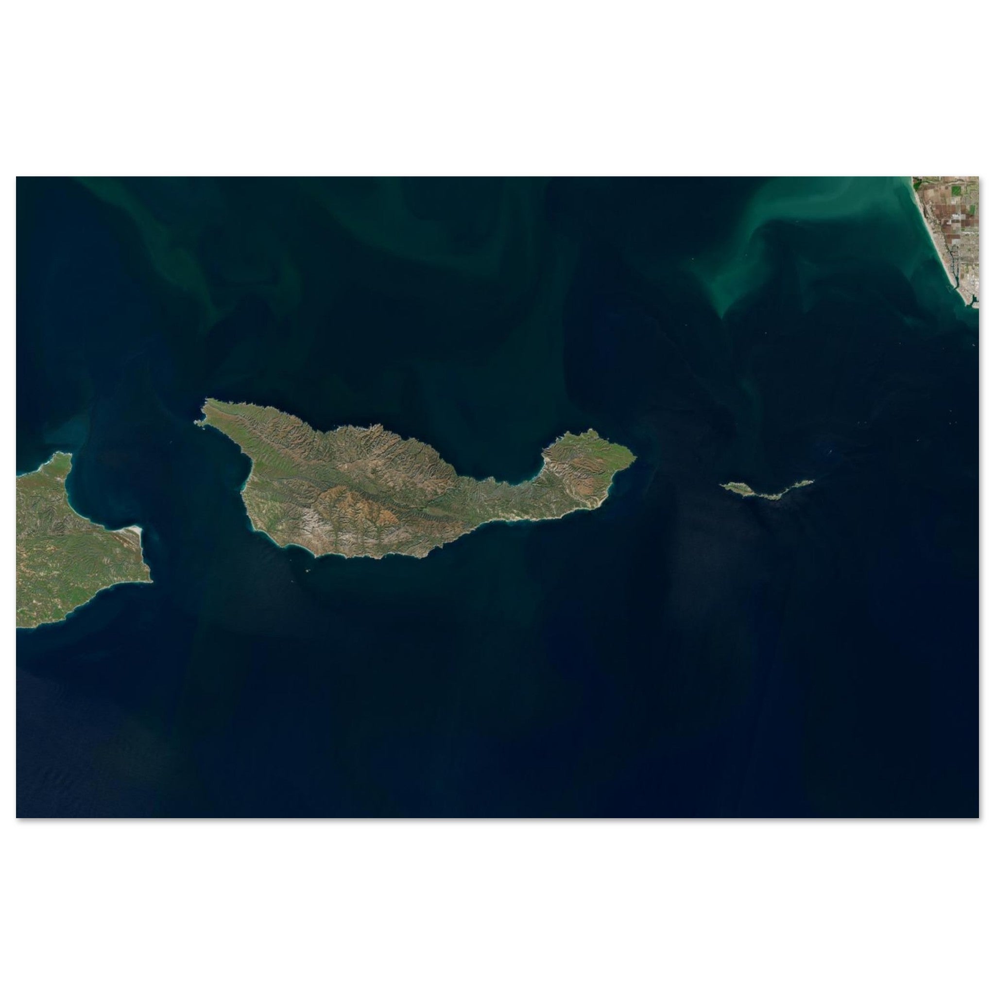 Channel Islands National Park Natural Earth Print - Ink And Atlas
