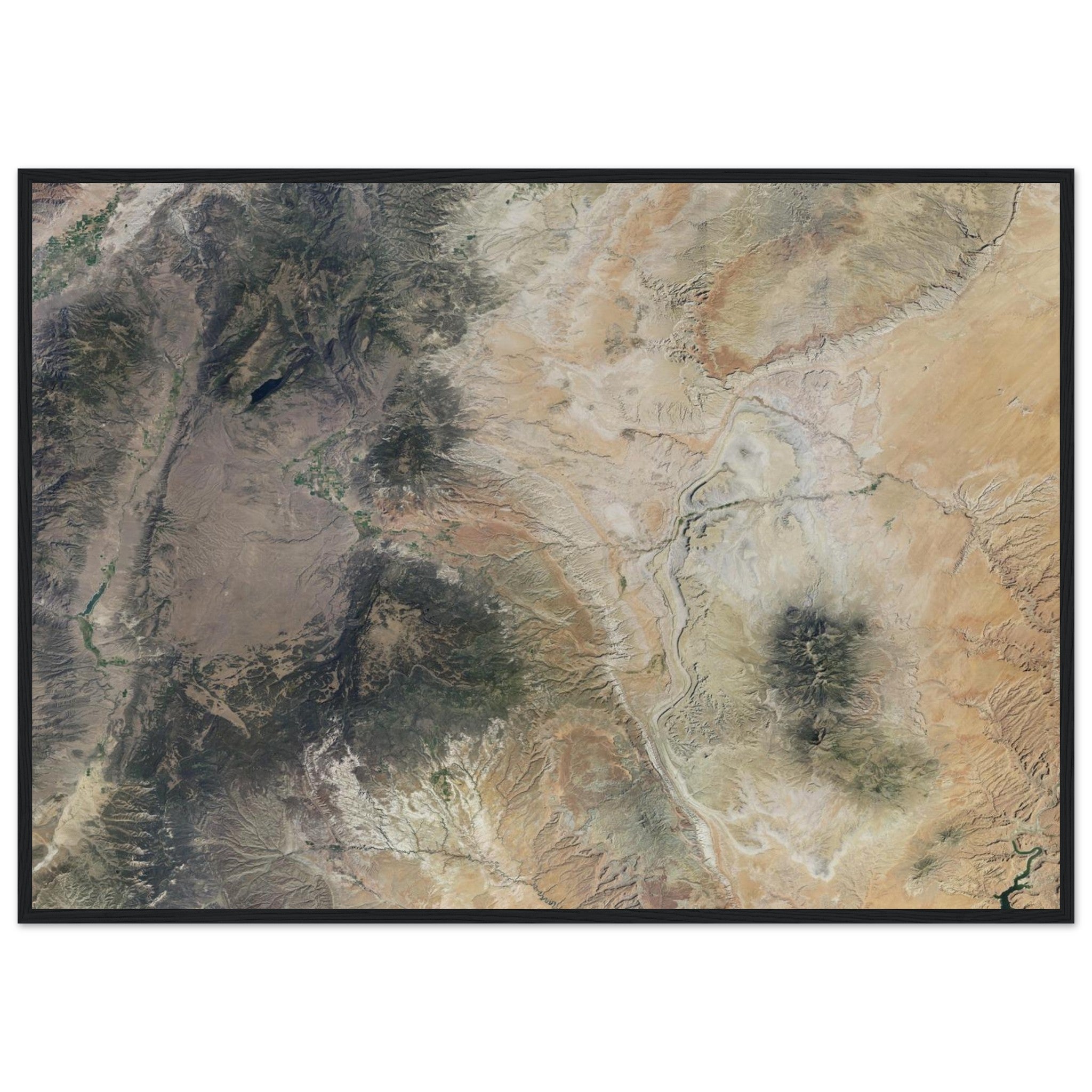 Capitol Reef Natoinal Park Natural Earth Print - Ink And Atlas
