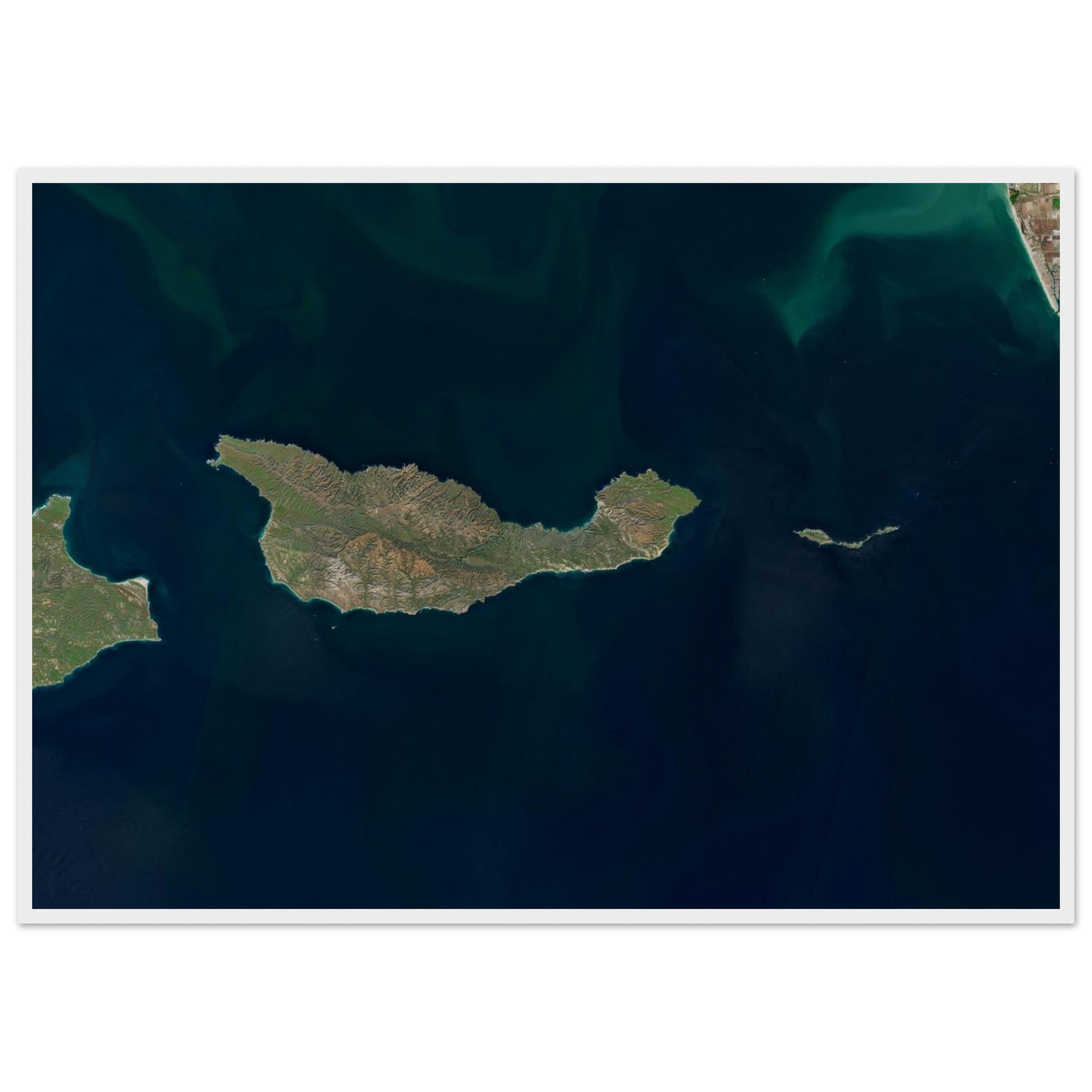 Channel Islands National Park Natural Earth Print - Ink And Atlas
