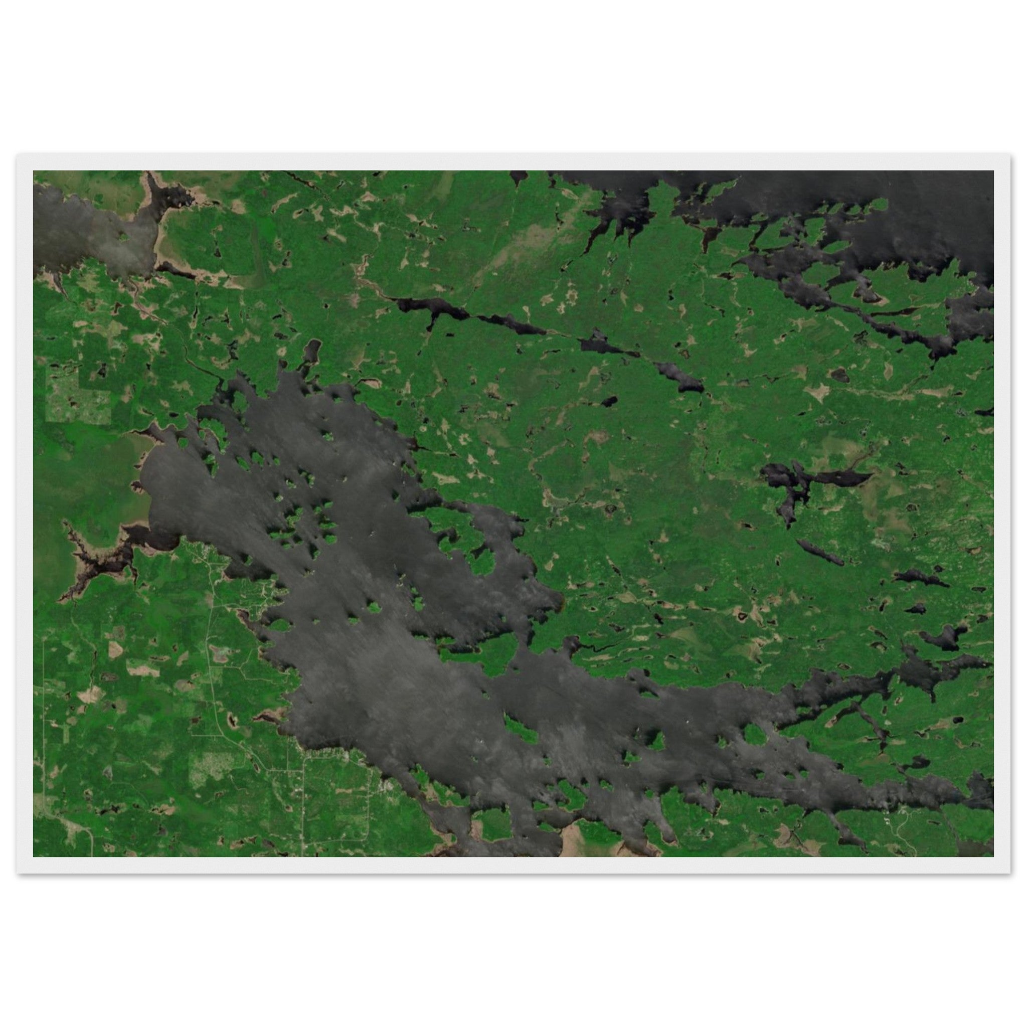 Voyageurs National Park Natural Earth Print - Ink And Atlas