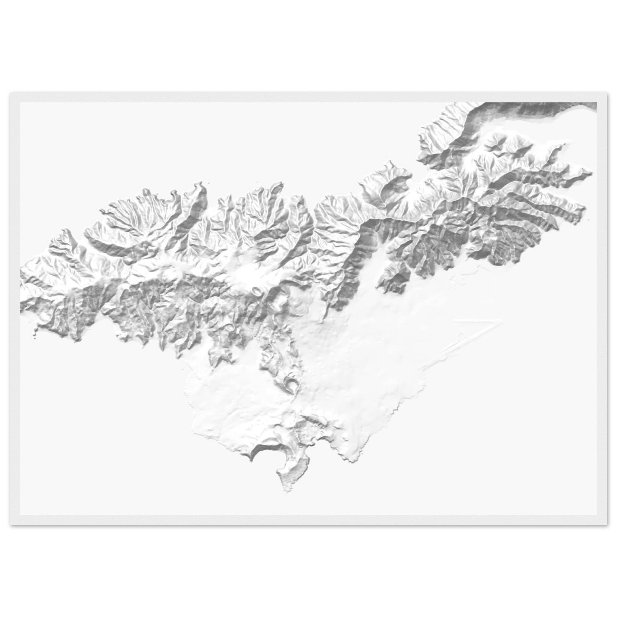 American Samoa National Park Natural Earth Print - Ink And Atlas