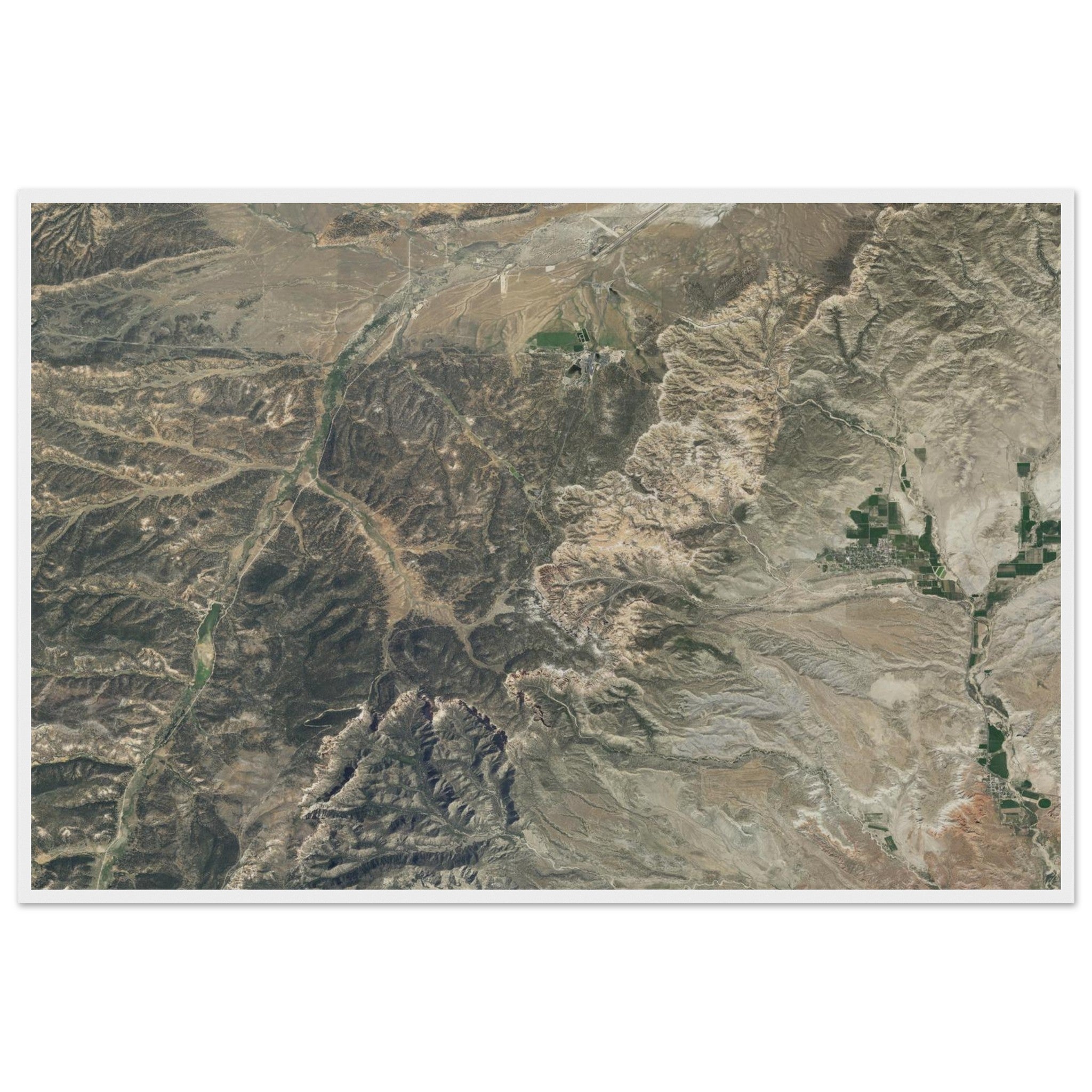 Bryce Canyon National Park Natural Earth Print - Ink And Atlas
