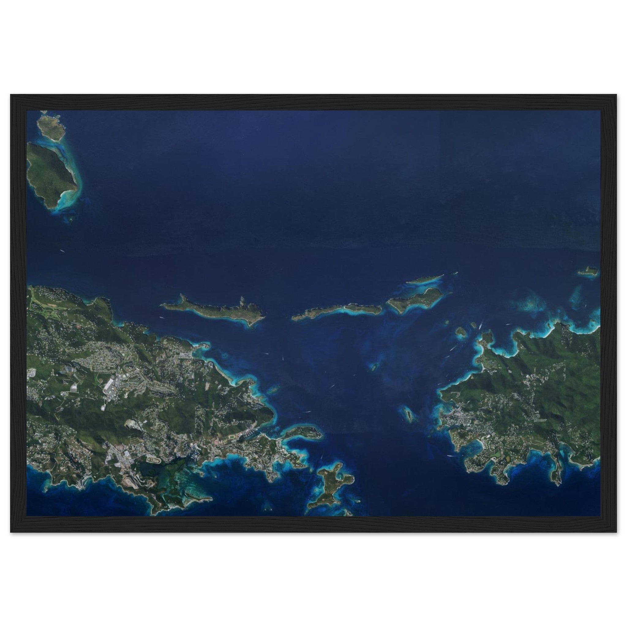 Virgin Islands National Park Natural Earth Print - Ink And Atlas