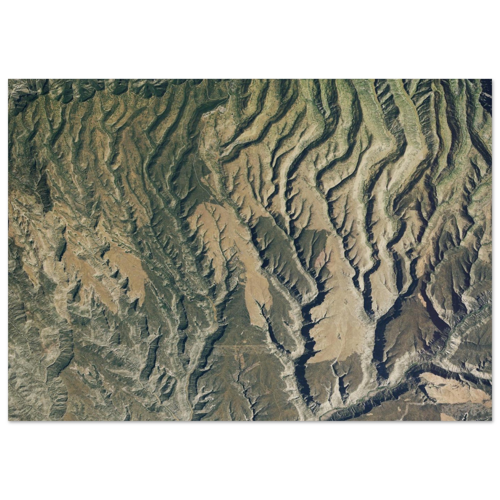 Mesa Verde National Park Natural Earth Print - Ink And Atlas