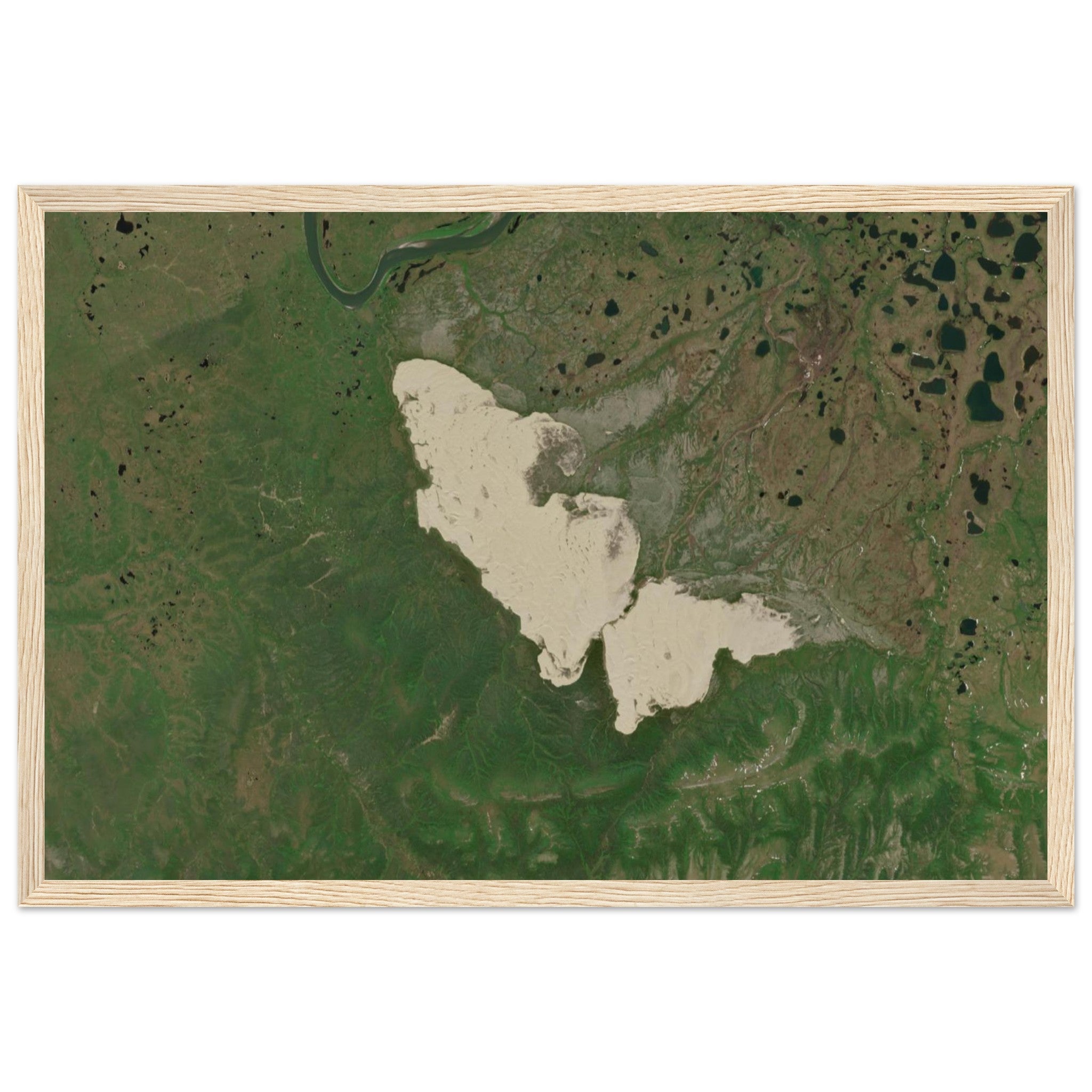 Kobuk Valley National Park Natural Earth Print - Ink And Atlas