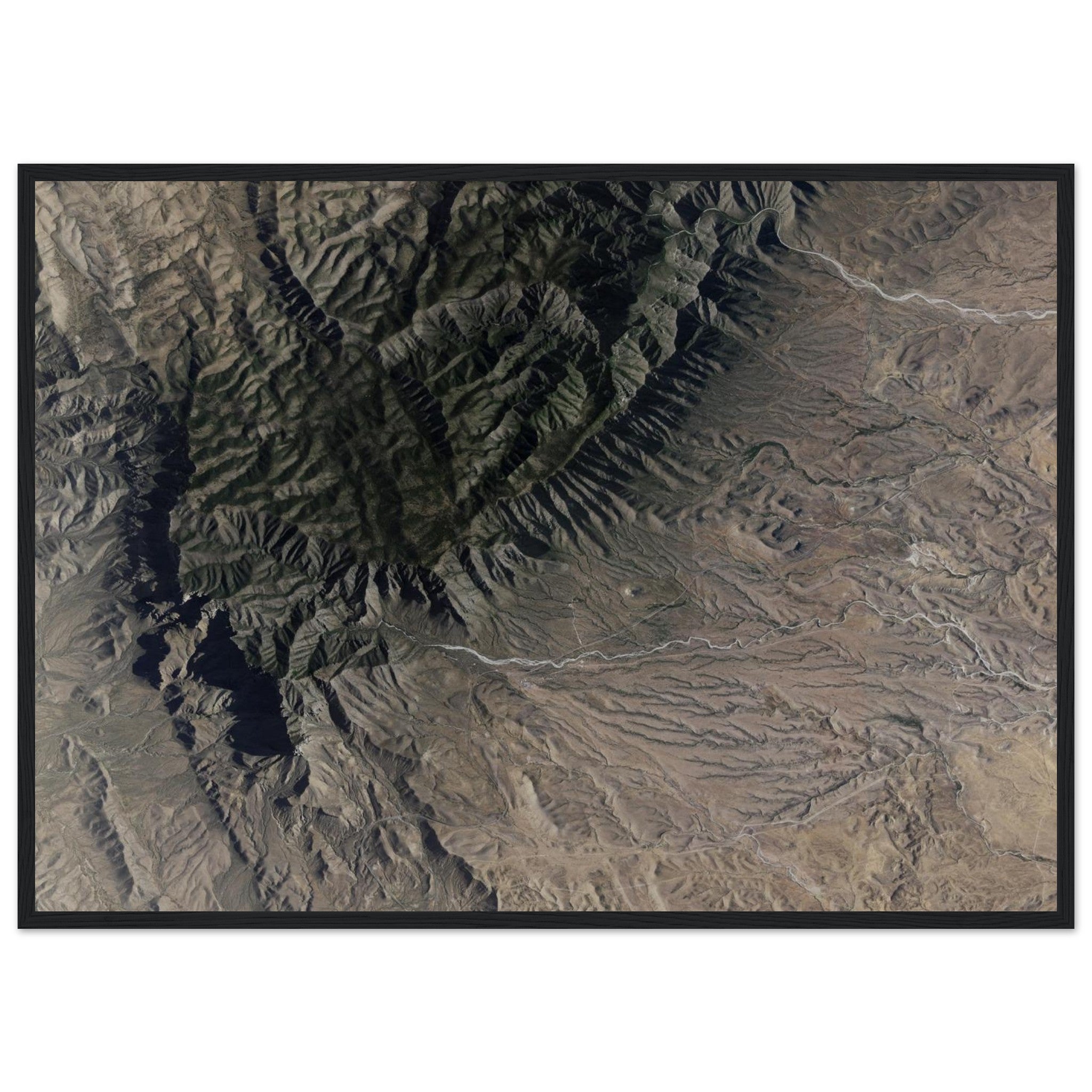 Guadalupe Mountains National Park Natural Earth Print - Ink And Atlas