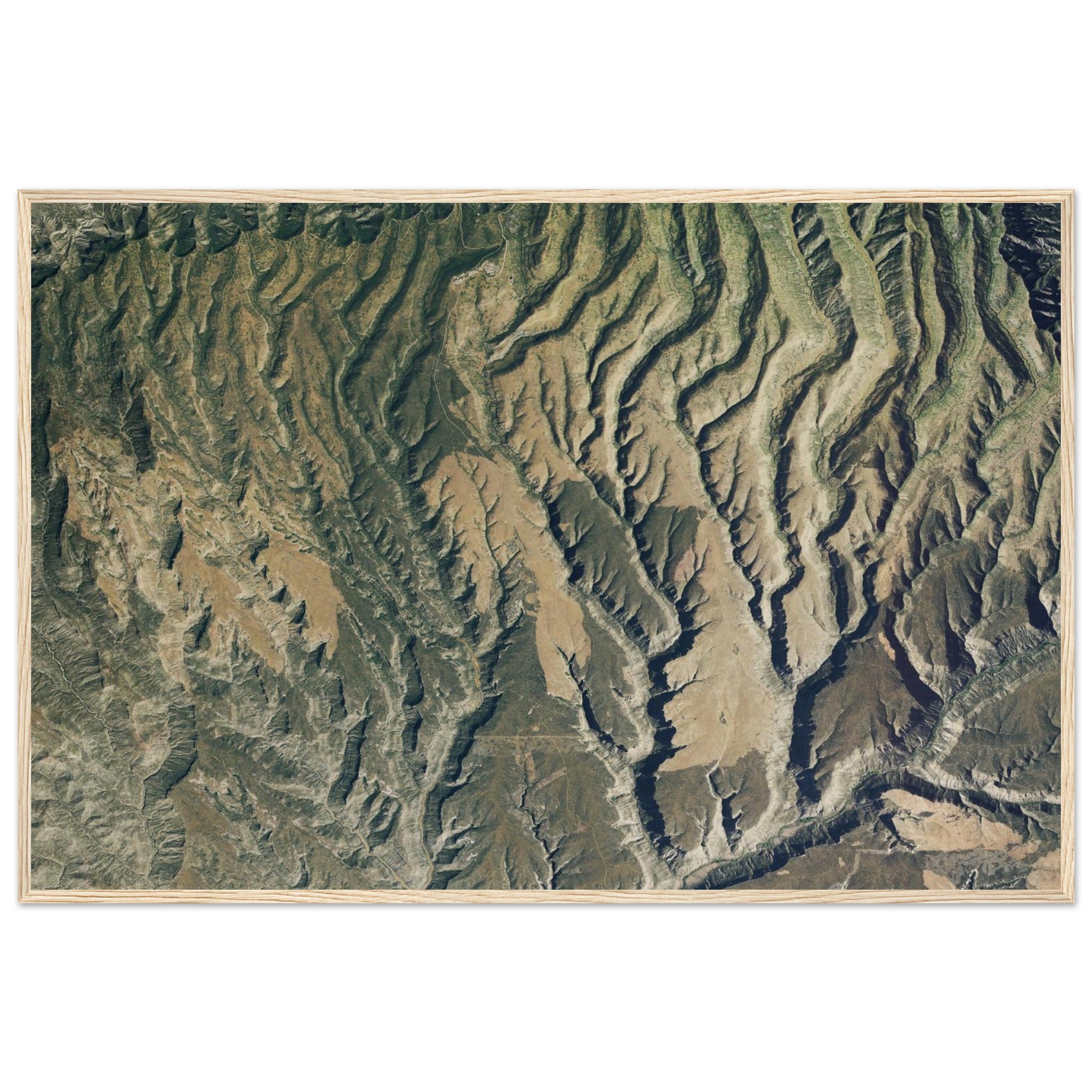 Mesa Verde National Park Natural Earth Print - Ink And Atlas