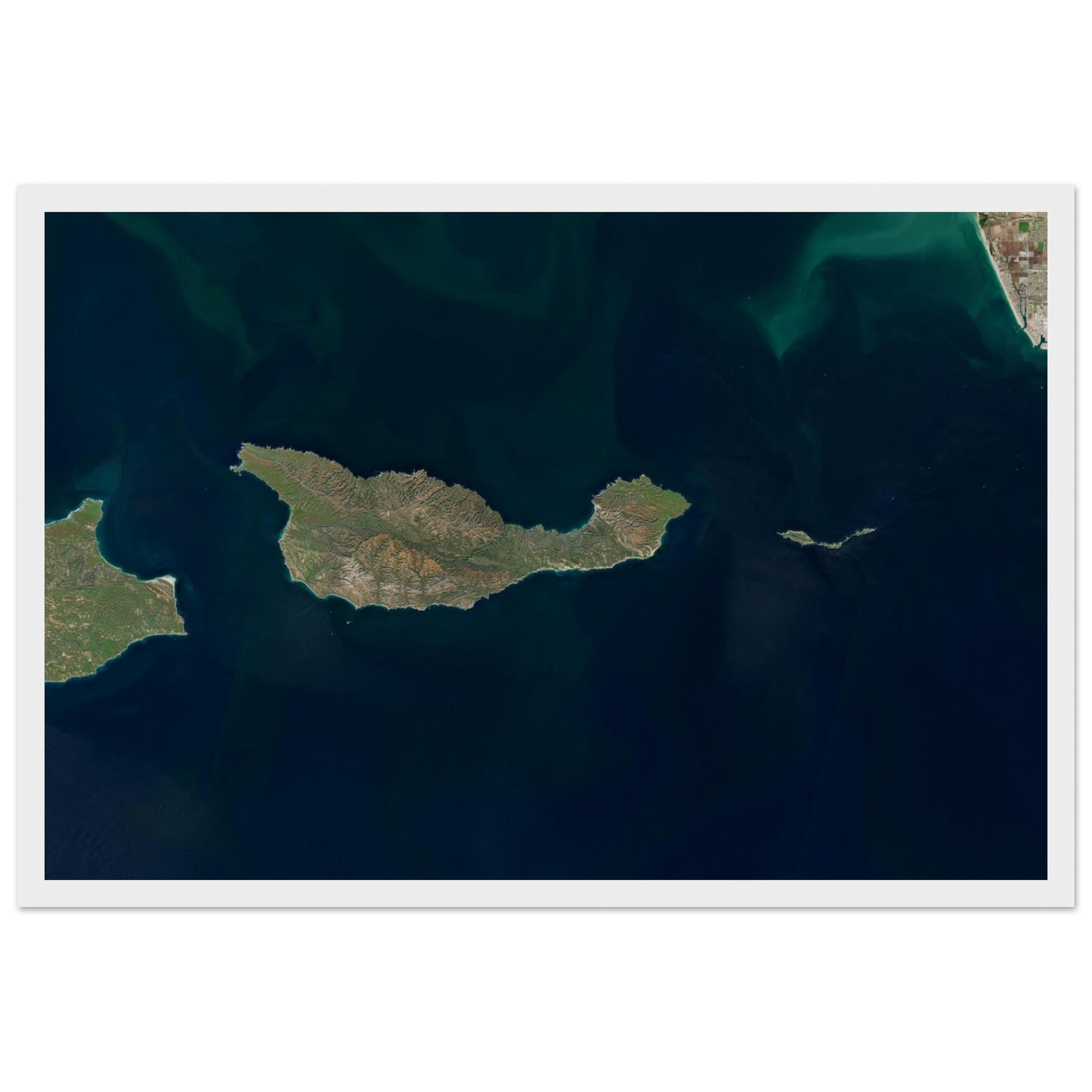 Channel Islands National Park Natural Earth Print - Ink And Atlas