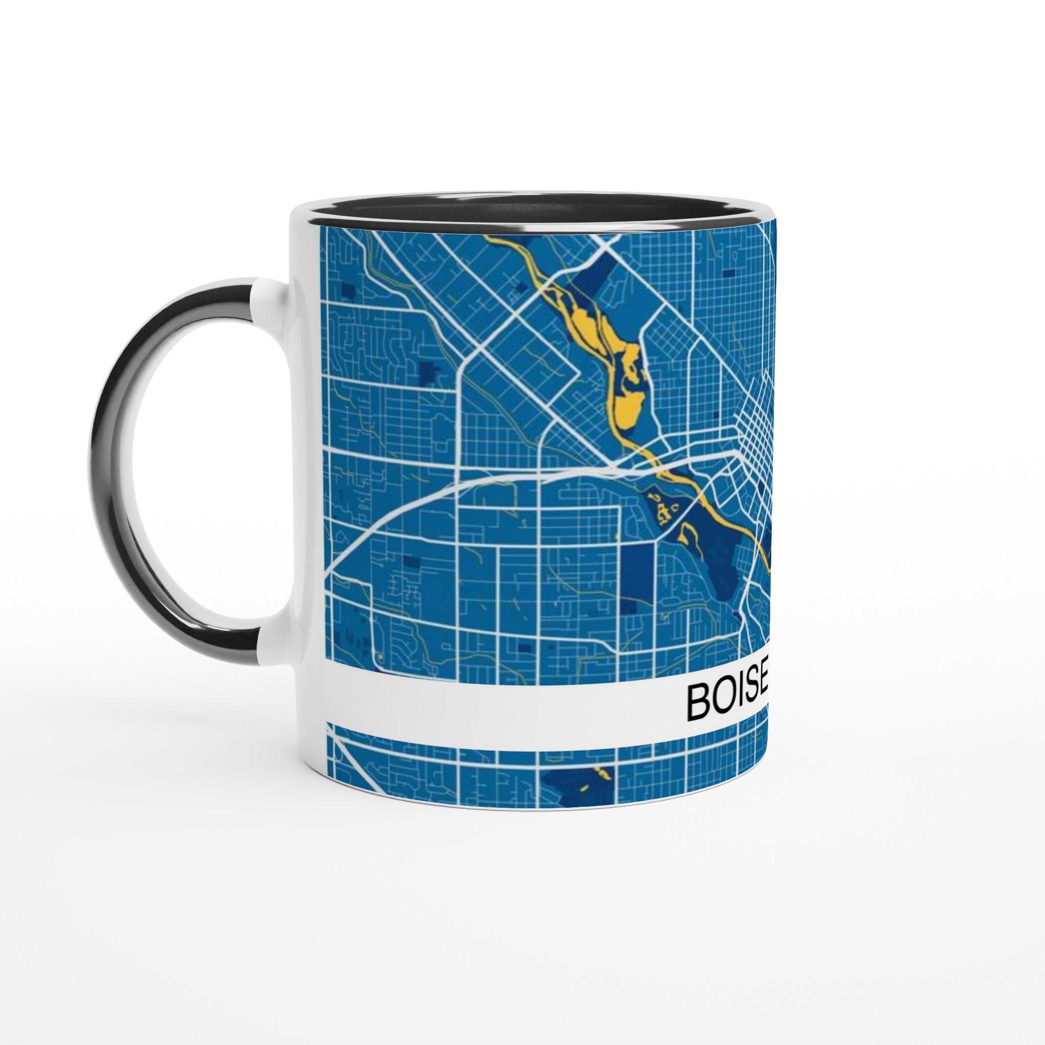 Boise Idaho Modern City Map Mug (11oz) - Ink And Atlas