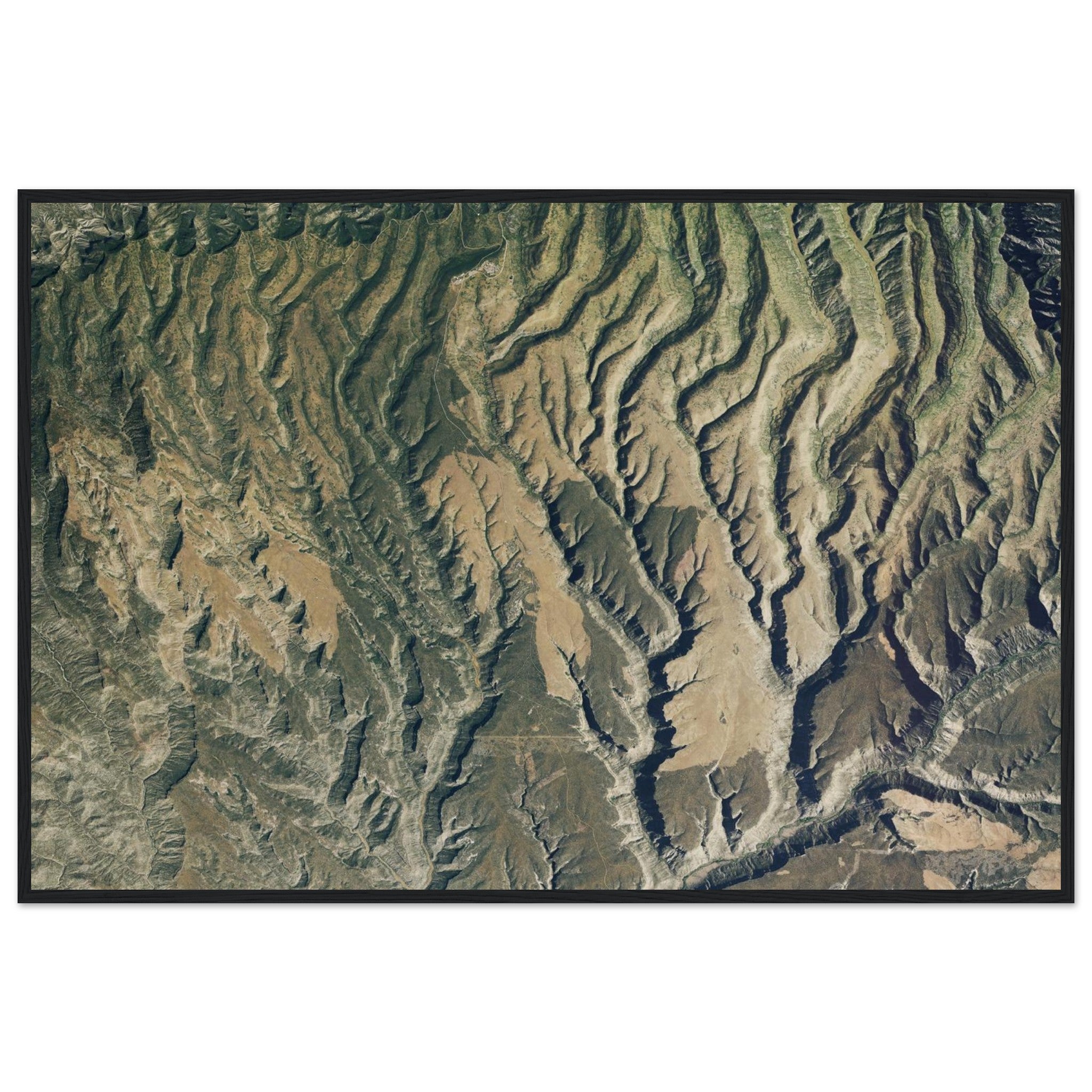 Mesa Verde National Park Natural Earth Print - Ink And Atlas