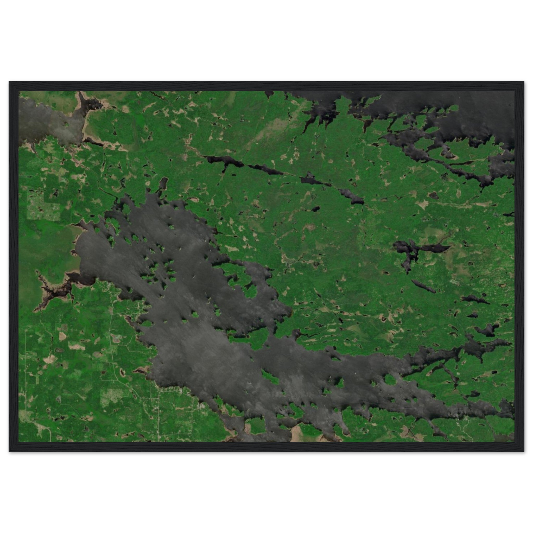 Voyageurs National Park Natural Earth Print - Ink And Atlas