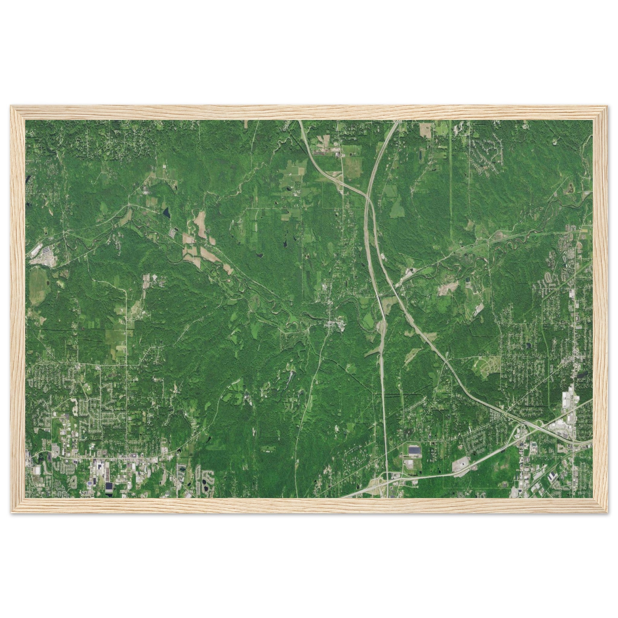 Cuyahoga Valley National Park Natural Earth Print - Ink And Atlas