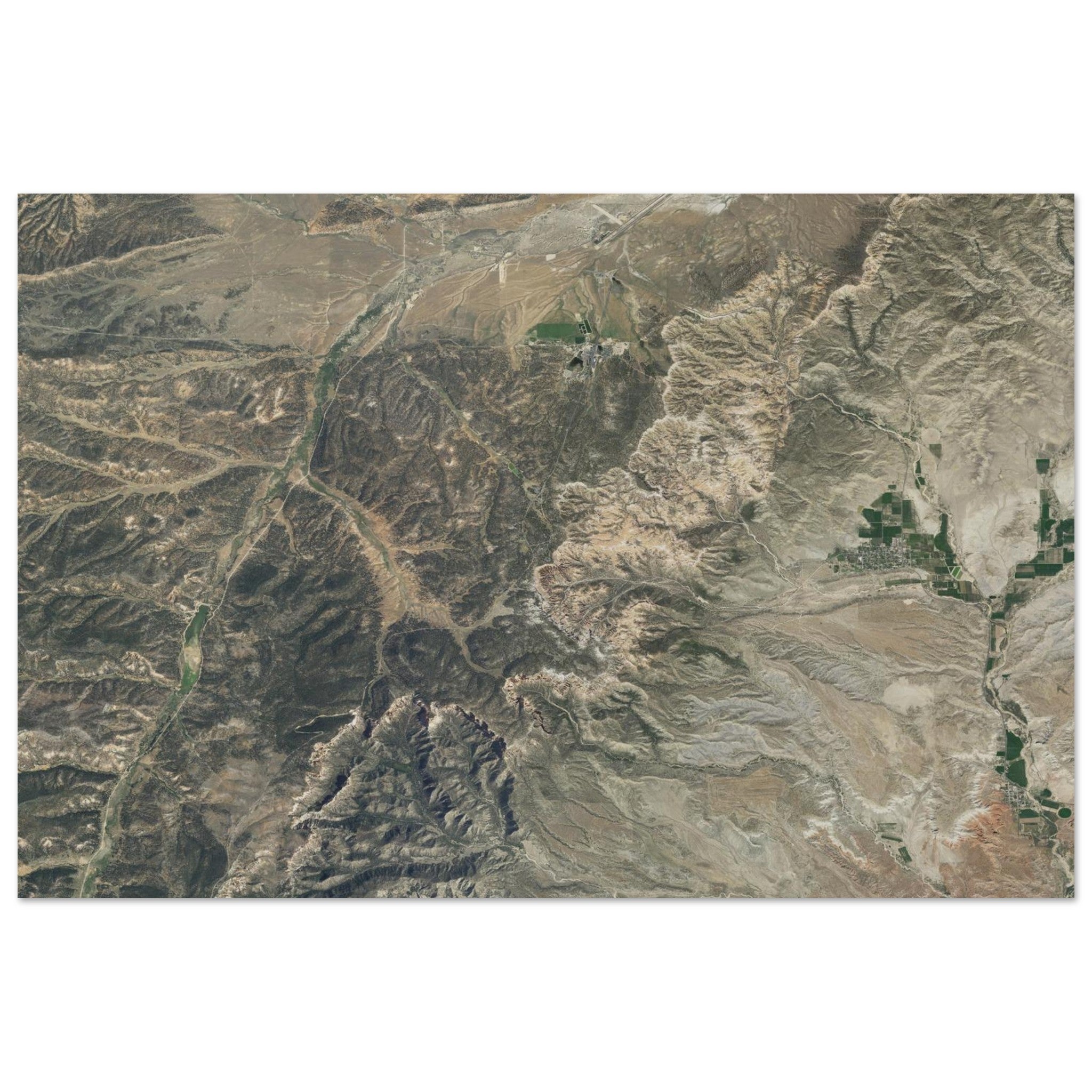 Bryce Canyon National Park Natural Earth Print - Ink And Atlas