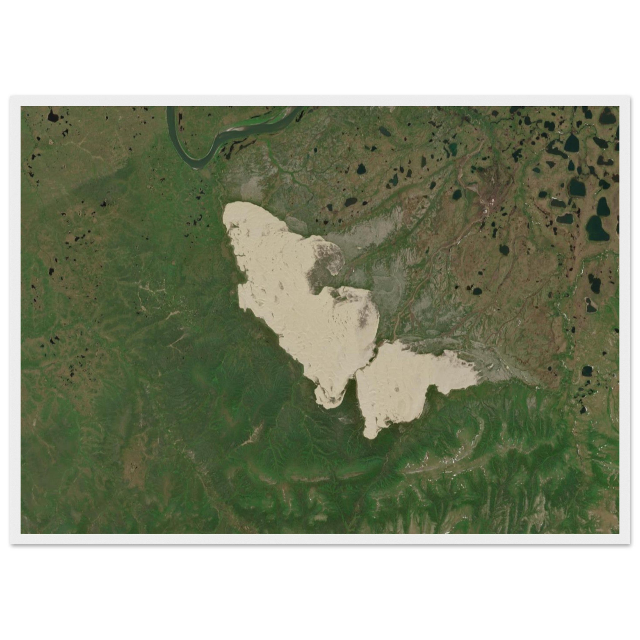 Kobuk Valley National Park Natural Earth Print - Ink And Atlas