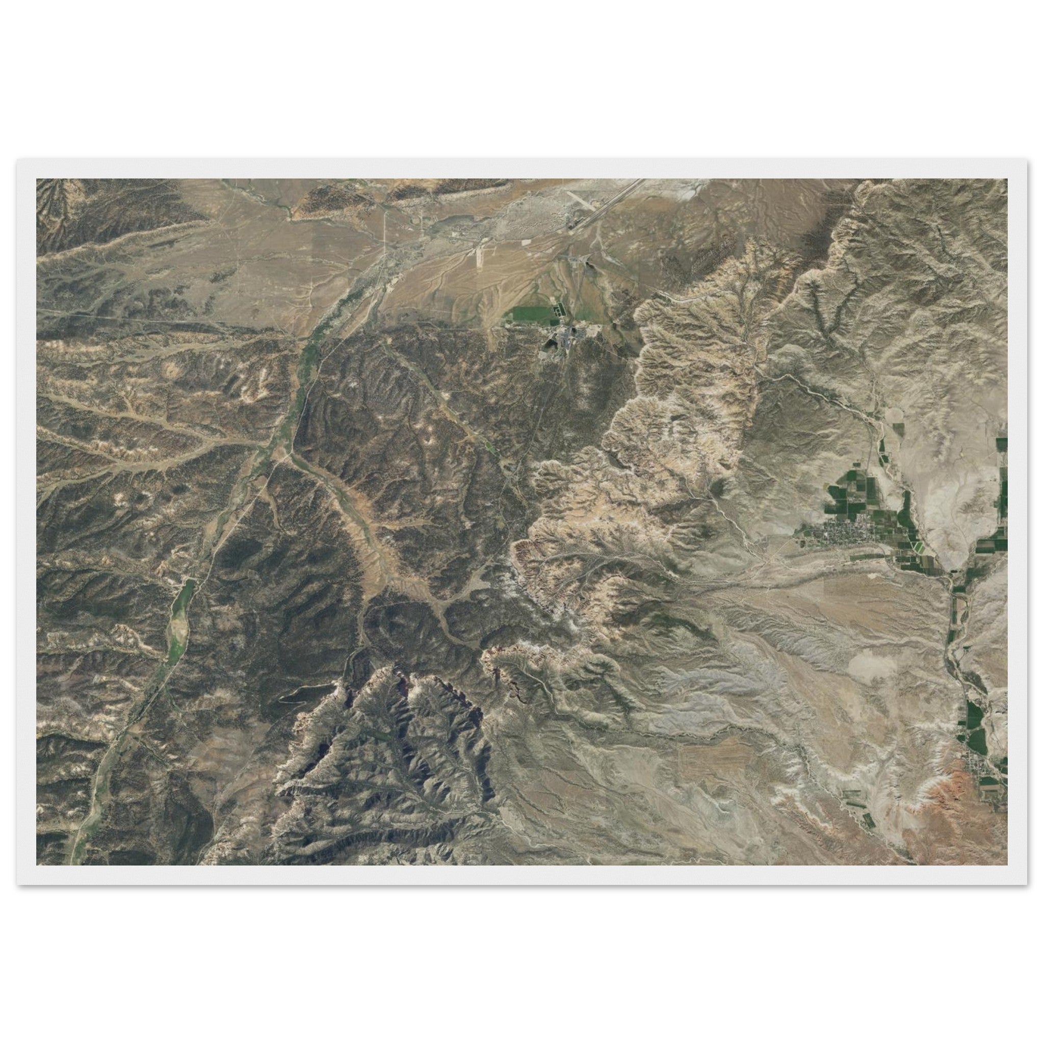 Bryce Canyon National Park Natural Earth Print - Ink And Atlas