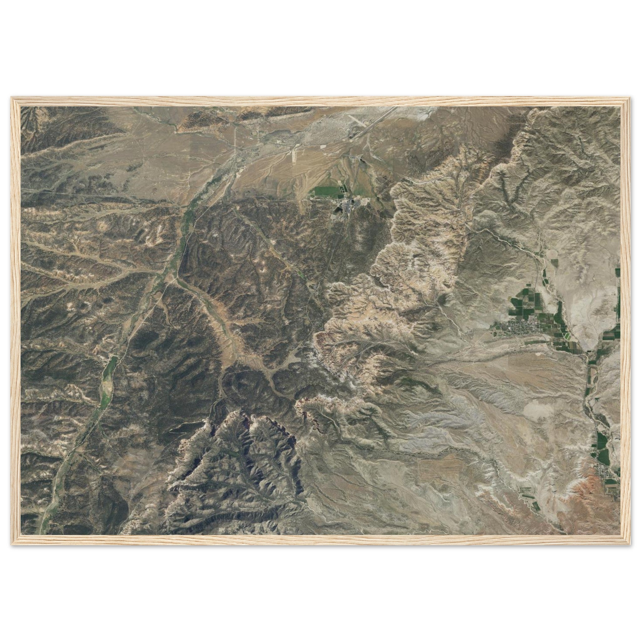 Bryce Canyon National Park Natural Earth Print - Ink And Atlas