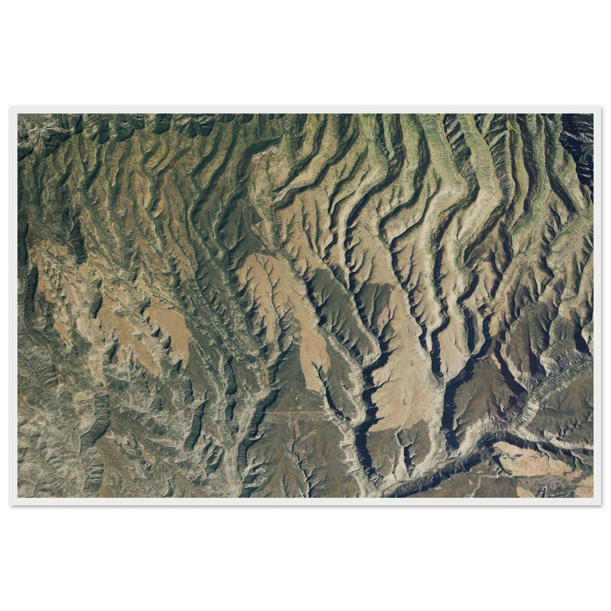 Mesa Verde National Park Natural Earth Print - Ink And Atlas