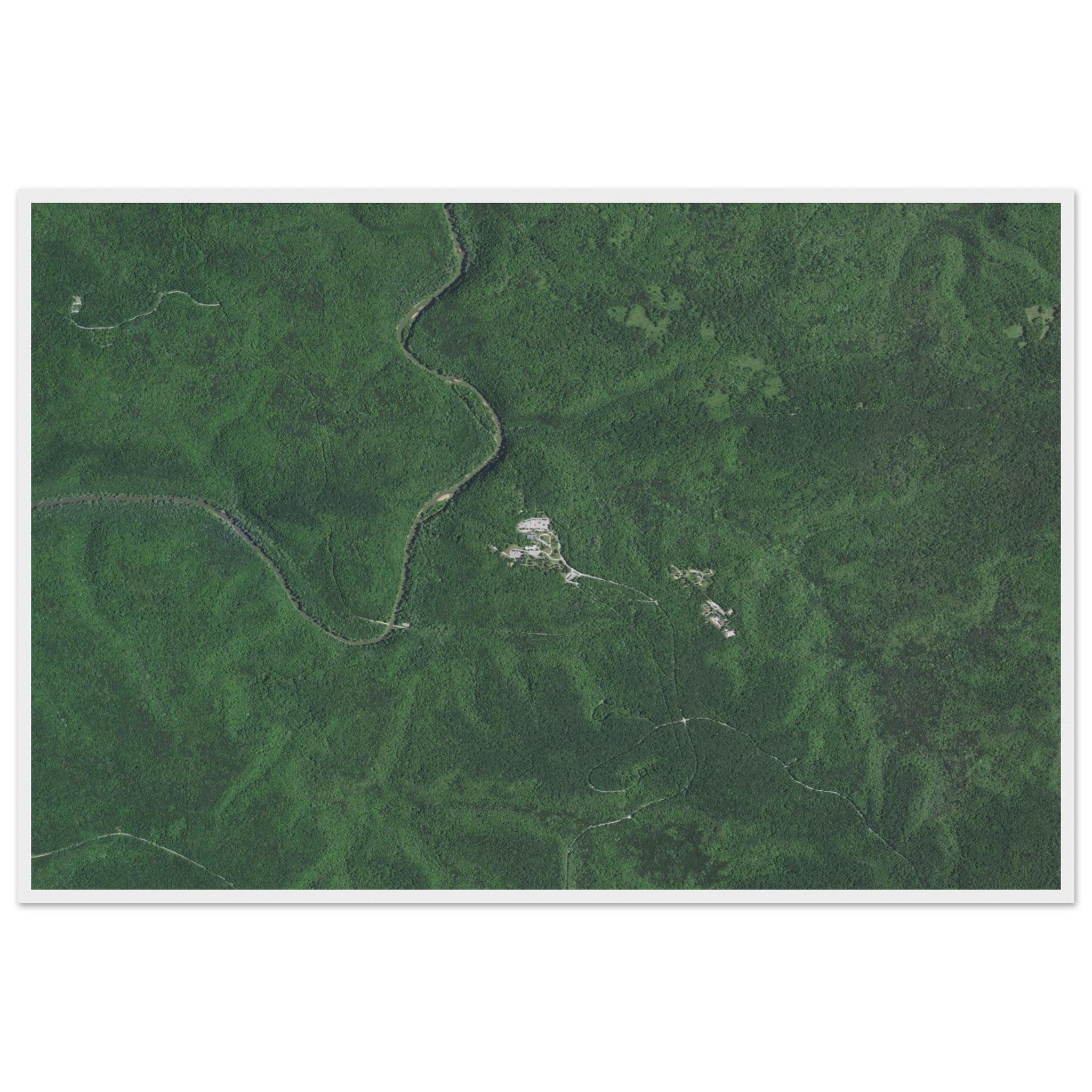 Mammoth Cave National Park Natural Earth Print - Ink And Atlas