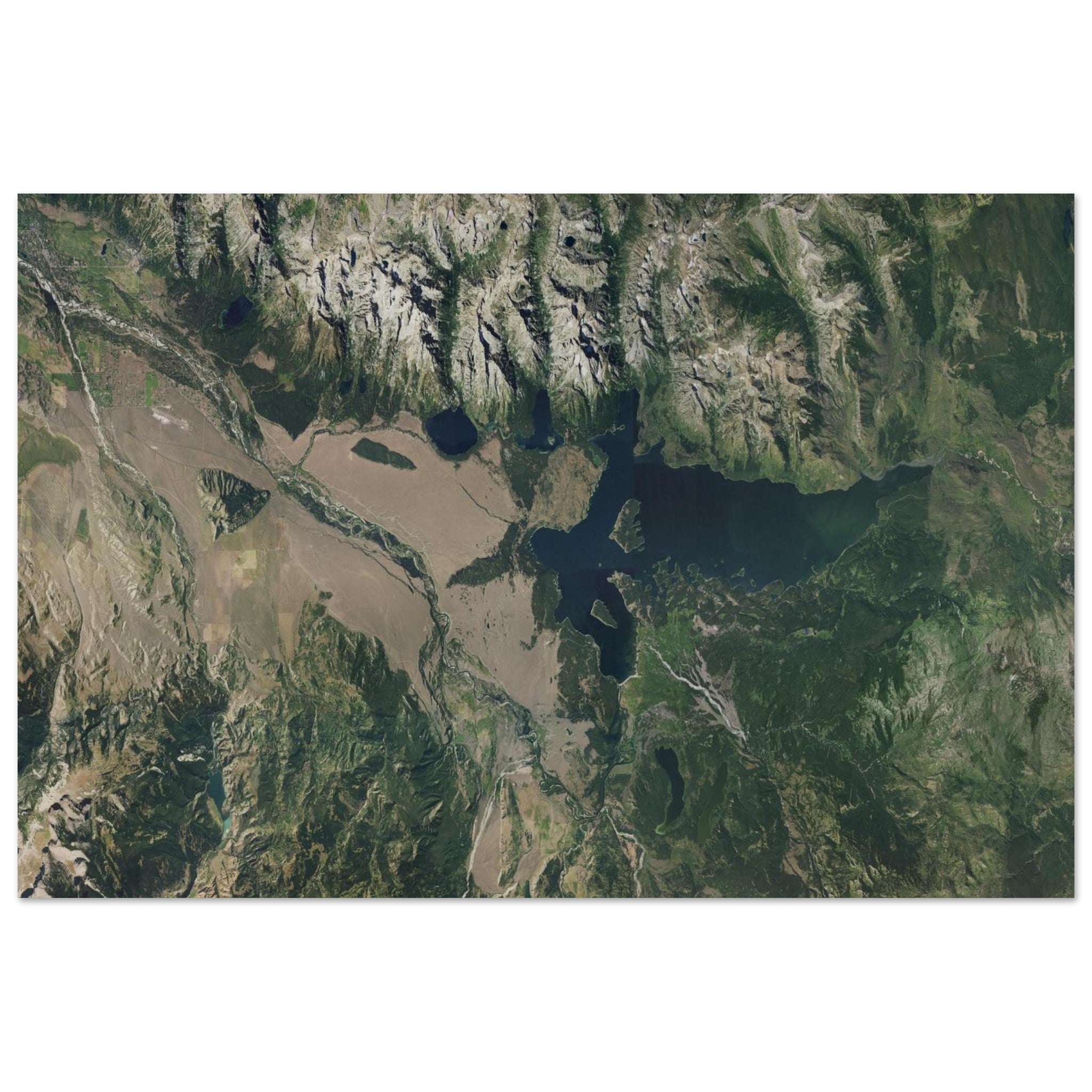 Grand Teton National Park Natural Earth Print - Ink And Atlas