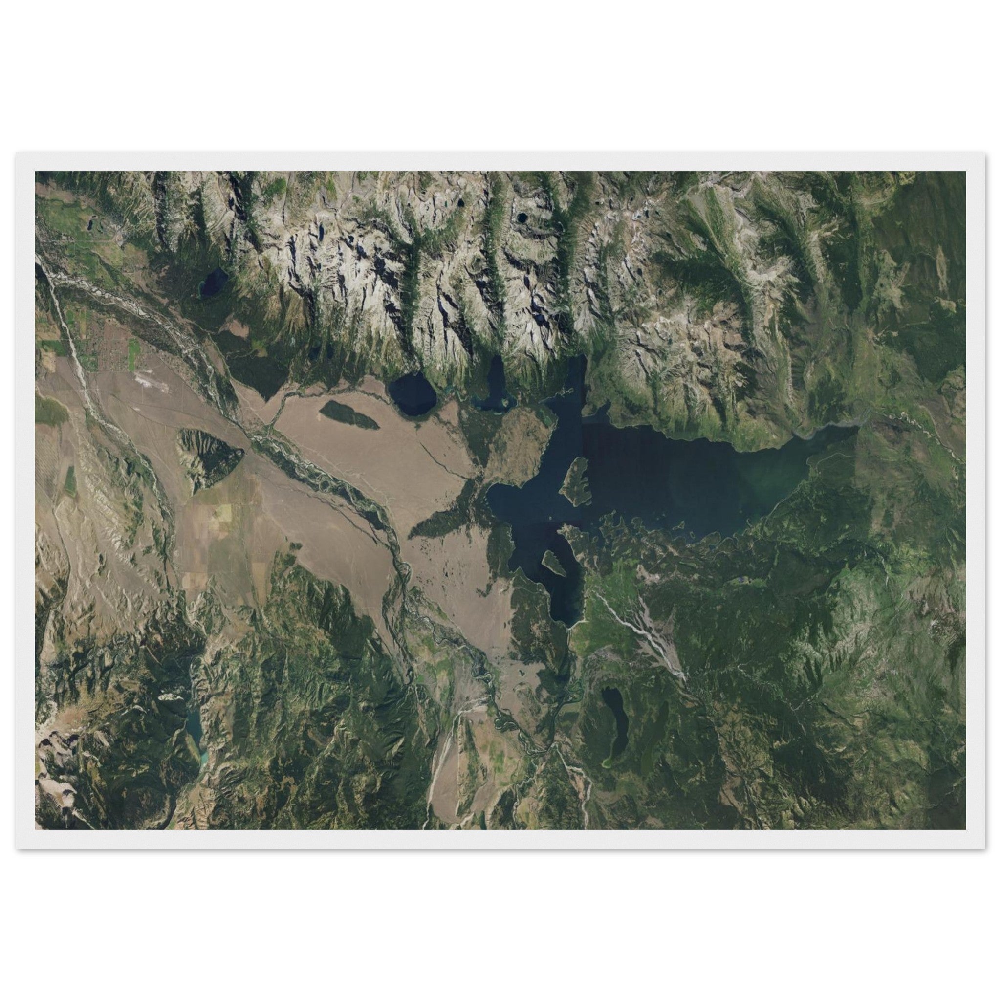 Grand Teton National Park Natural Earth Print - Ink And Atlas
