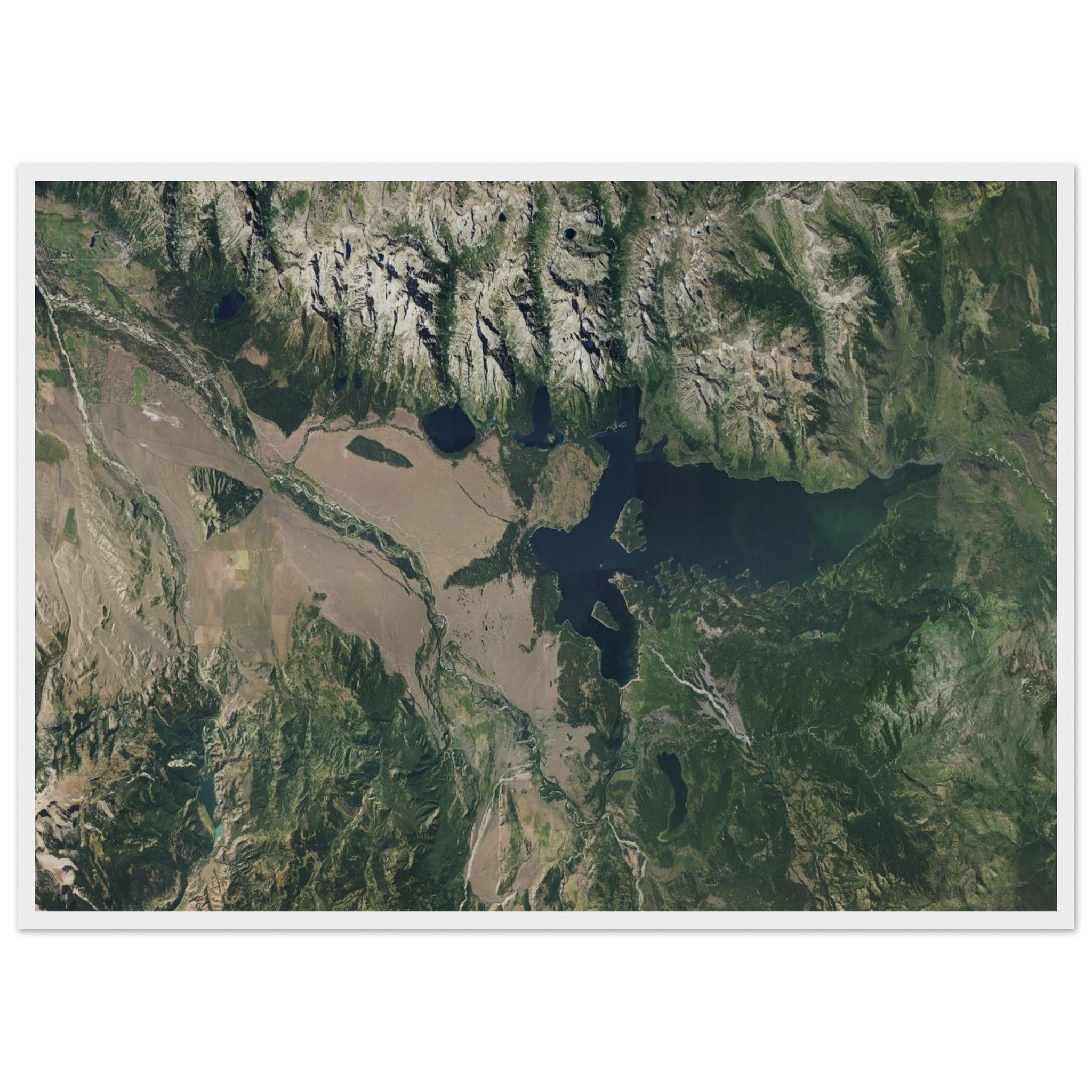 Grand Teton National Park Natural Earth Print - Ink And Atlas