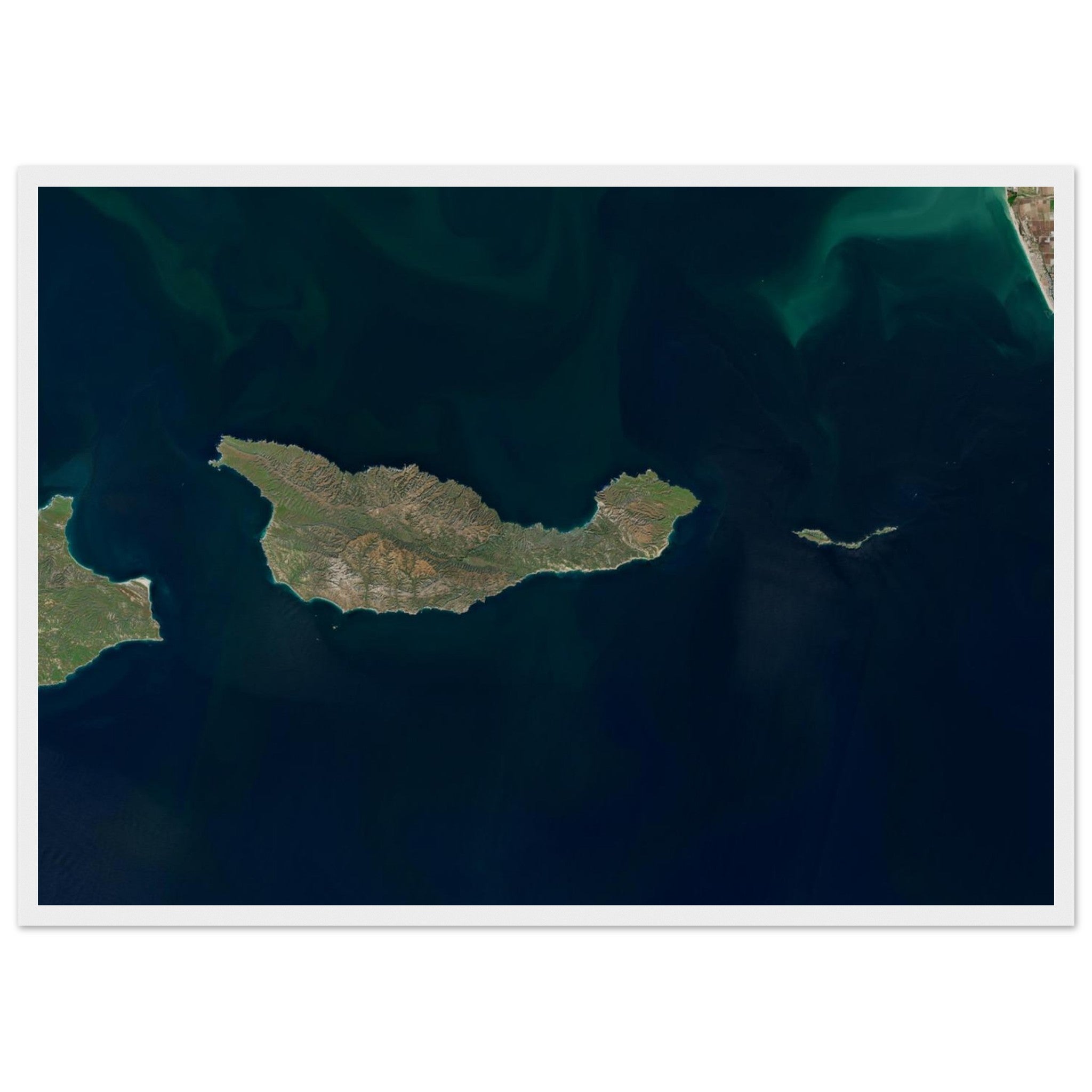 Channel Islands National Park Natural Earth Print - Ink And Atlas