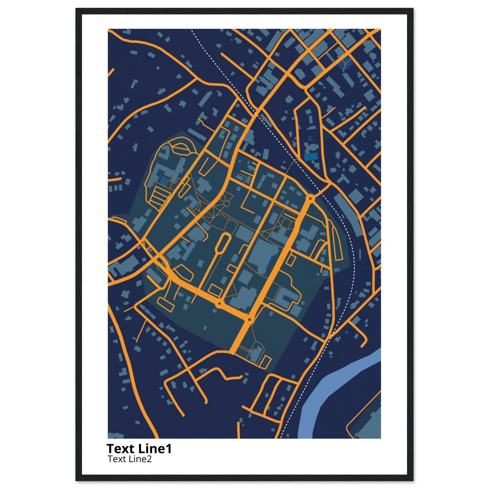 university of the cumberlands campus map poster