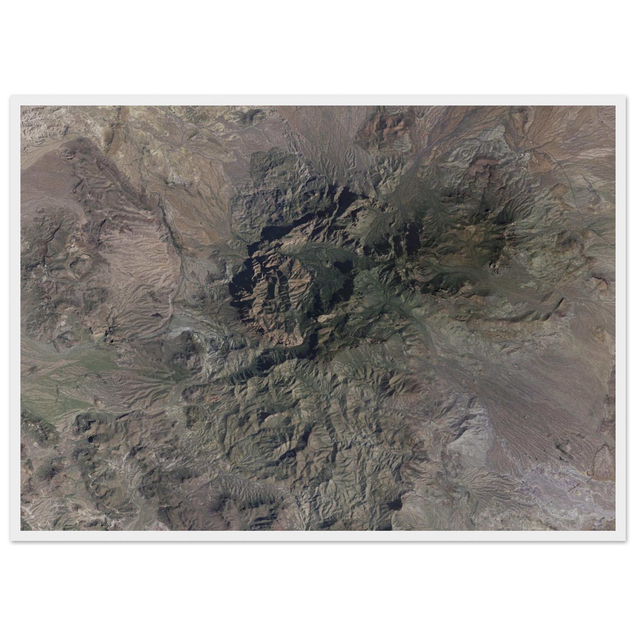 Big Bend National Park Natural Earth Print - Ink And Atlas