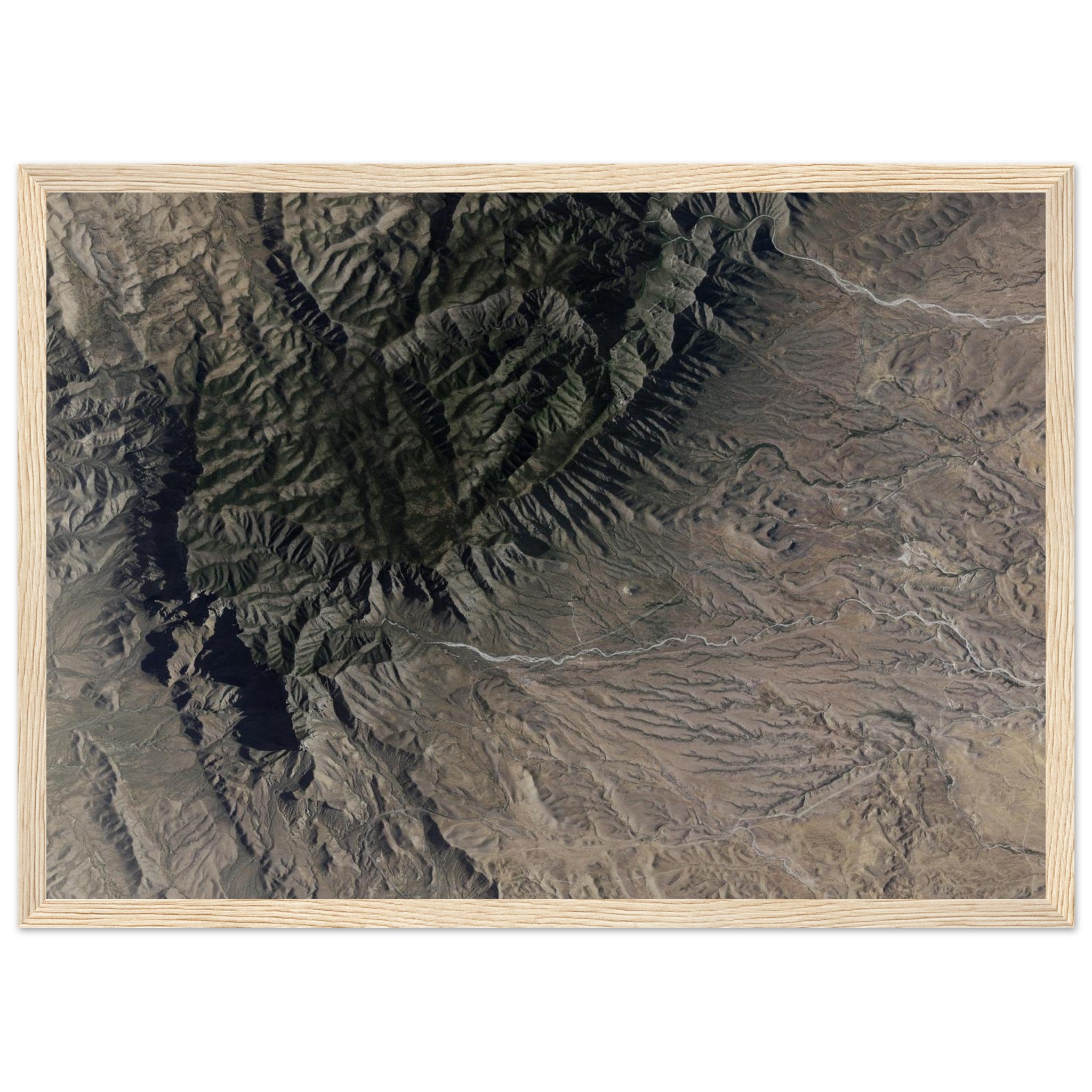 Guadalupe Mountains National Park Natural Earth Print - Ink And Atlas