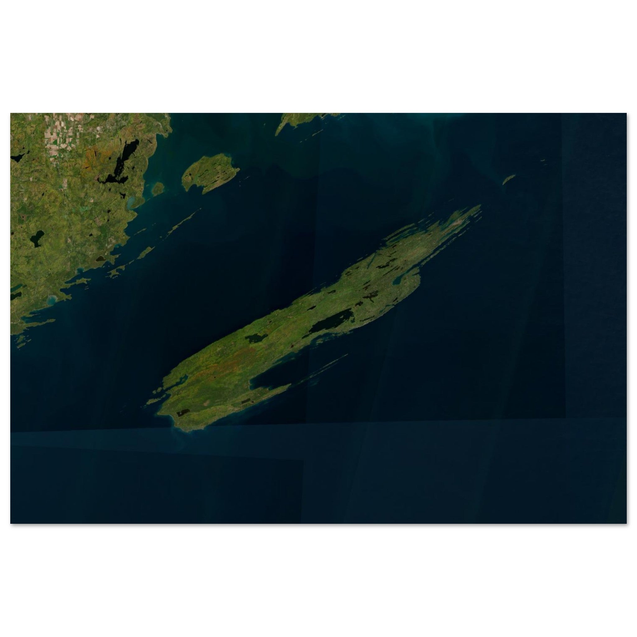 Isle Royale National Park Natural Earth Print - Ink And Atlas