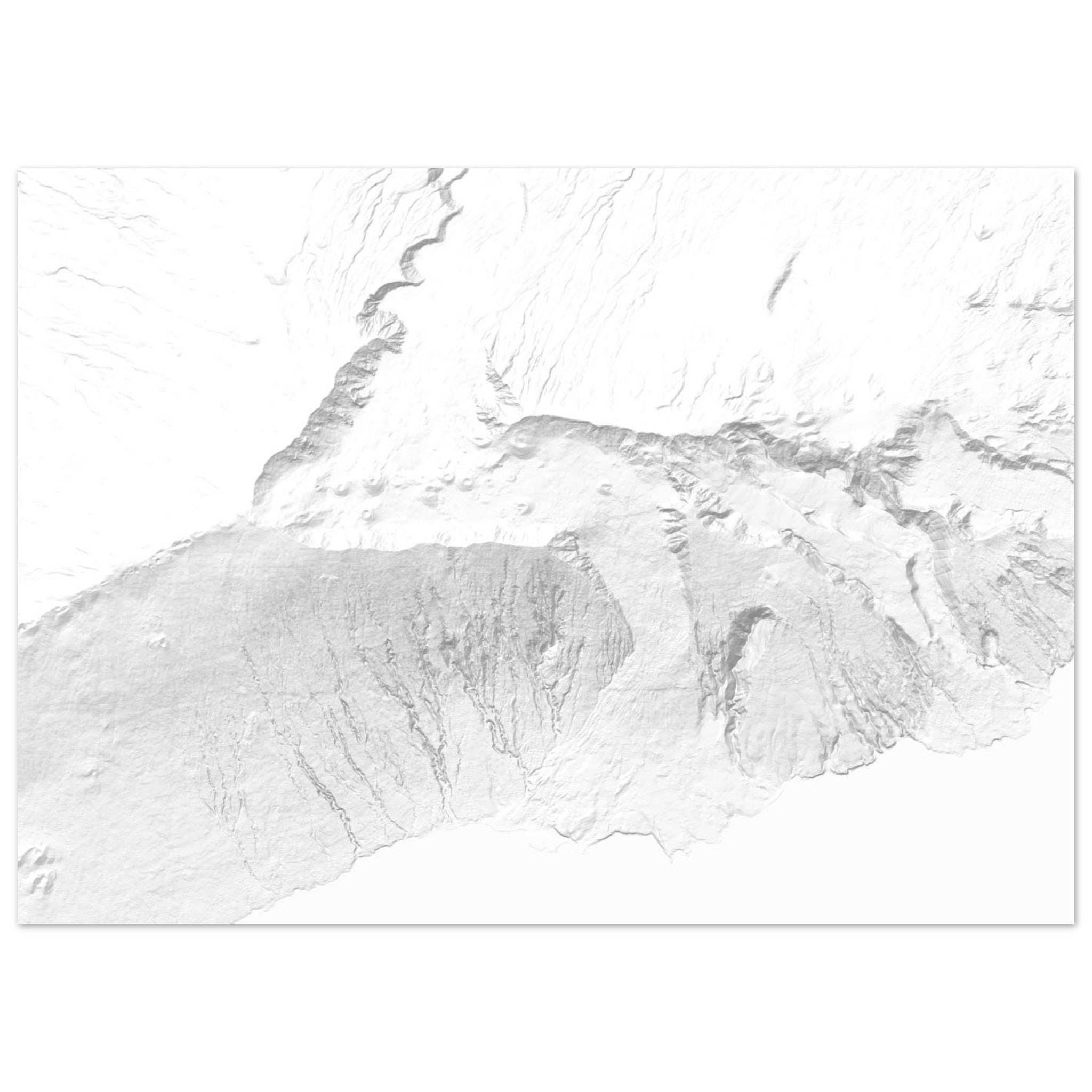 Haleakalā National Park Natural Earth Print - Ink And Atlas