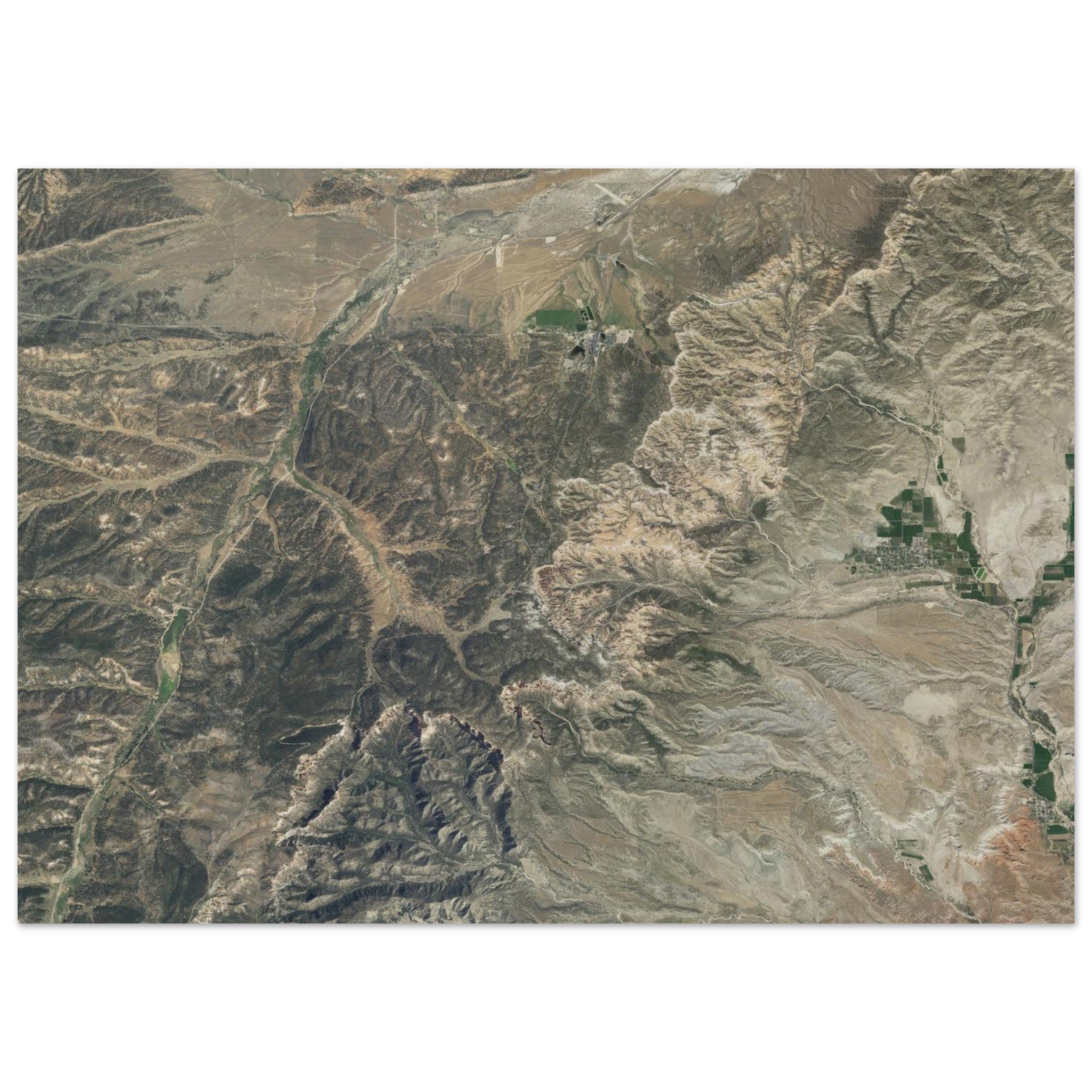 Bryce Canyon National Park Natural Earth Print - Ink And Atlas