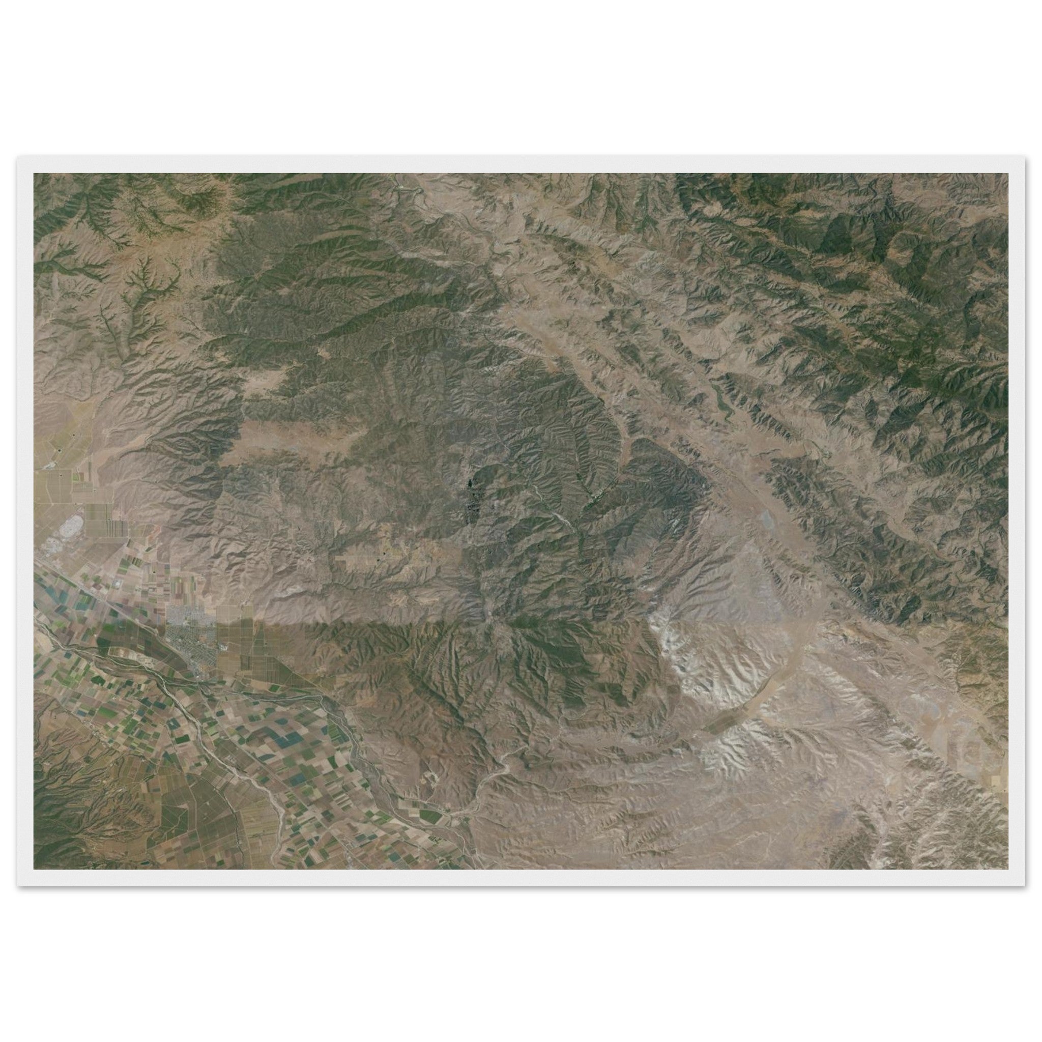 Pinnacles National Park Natural Earth Print - Ink And Atlas